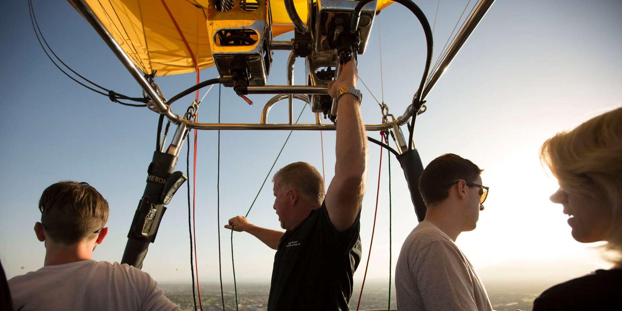 Albuquerque Hot Air Balloon Ride at Sunset