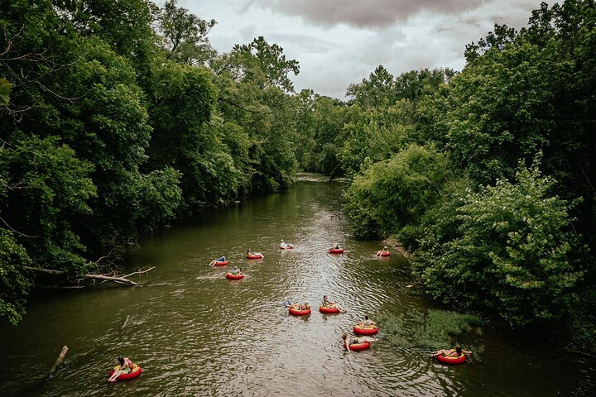 Roanoke River Tube Rental with Shuttle 2 hr