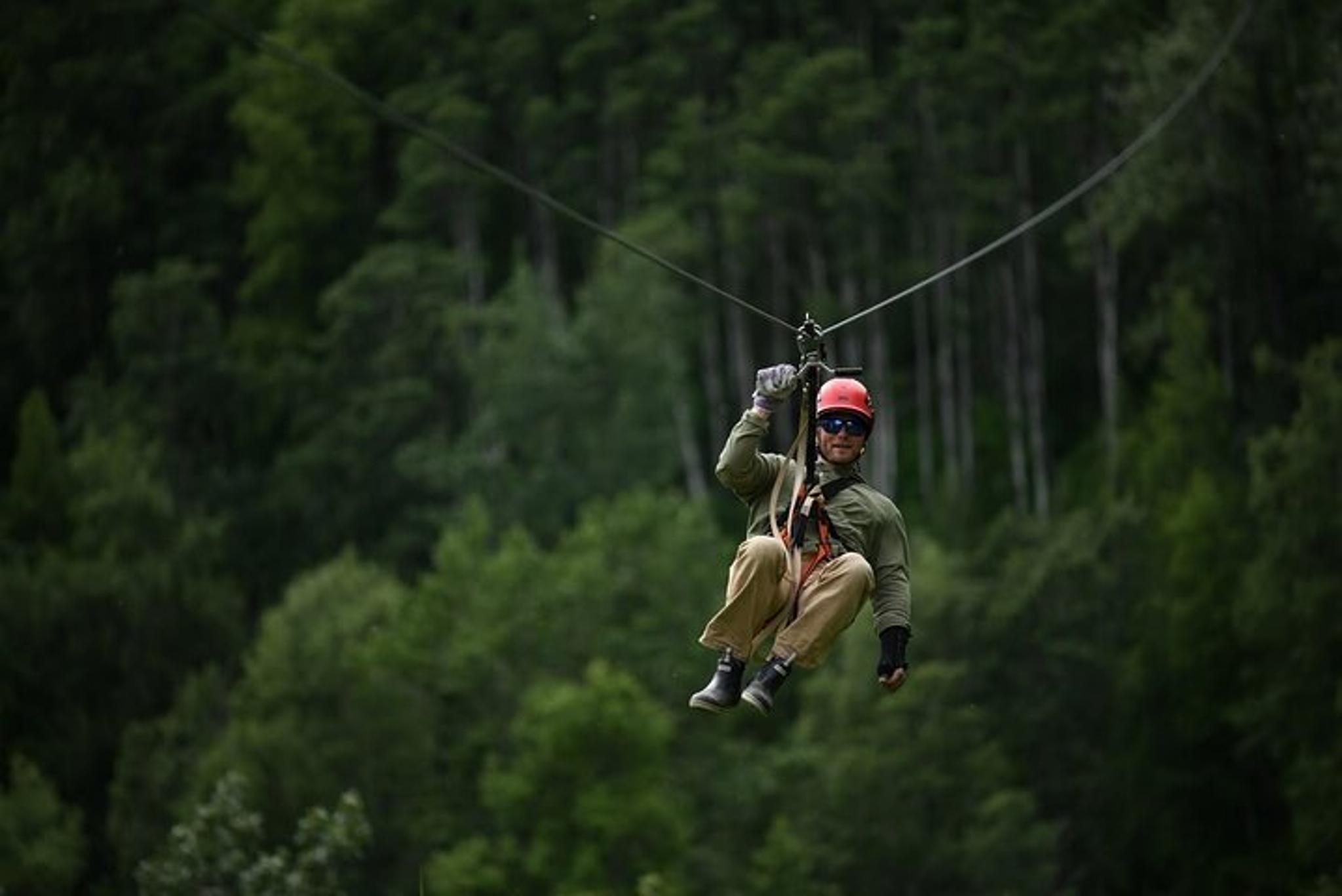 Anchorage Trail Ride and Zipline Adventure Combo - Image 2