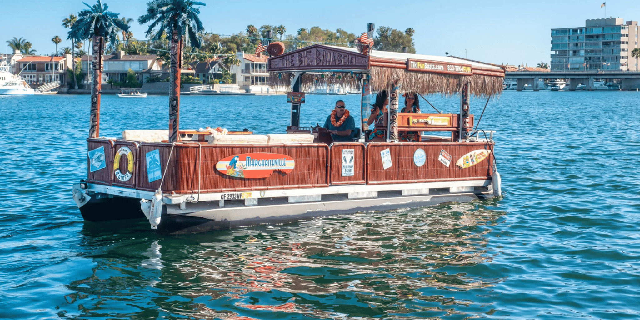 Newport Beach Tiki Boat Cruise