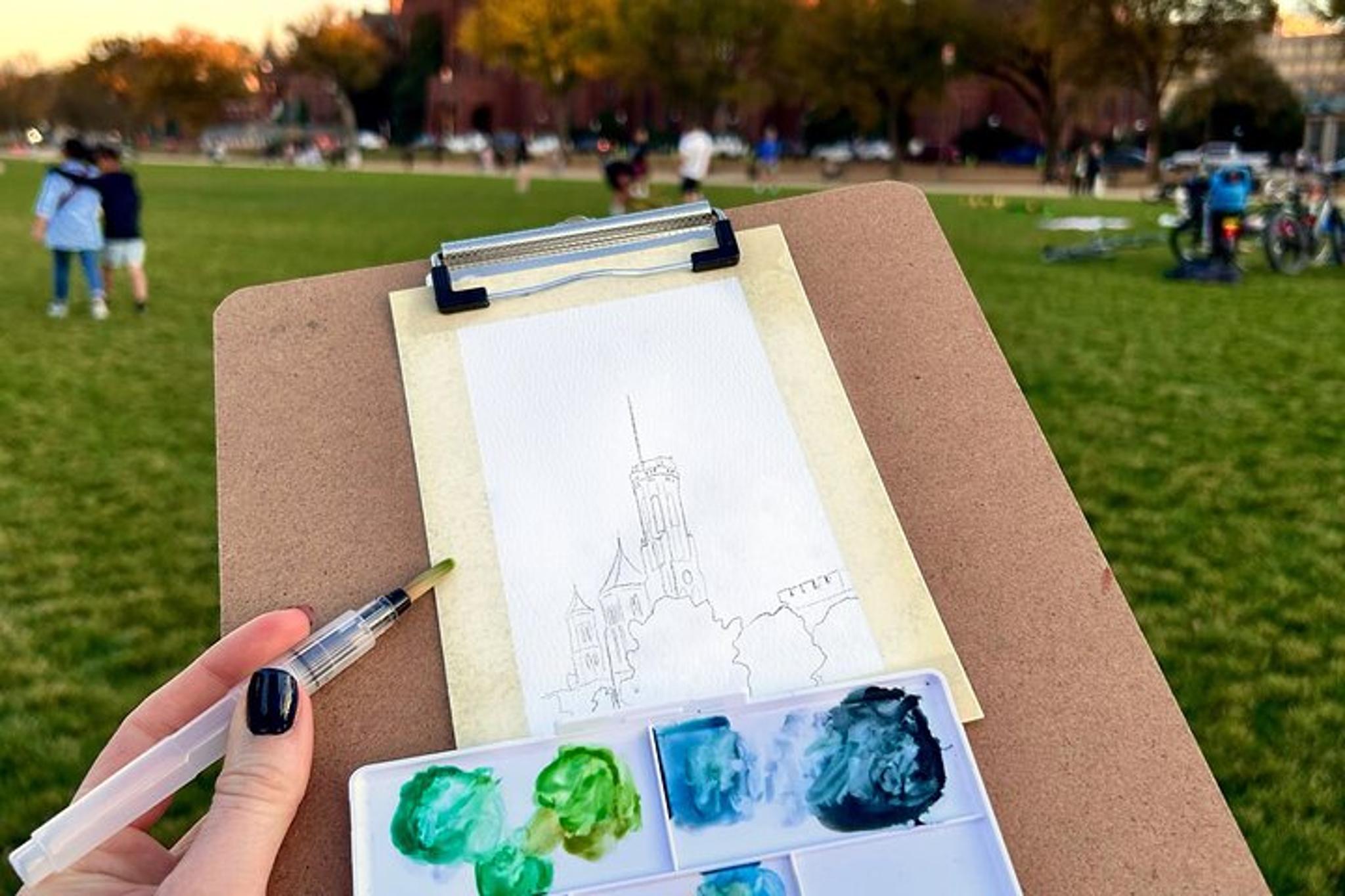 Washington DC Outdoor Painting Activity - Image 2