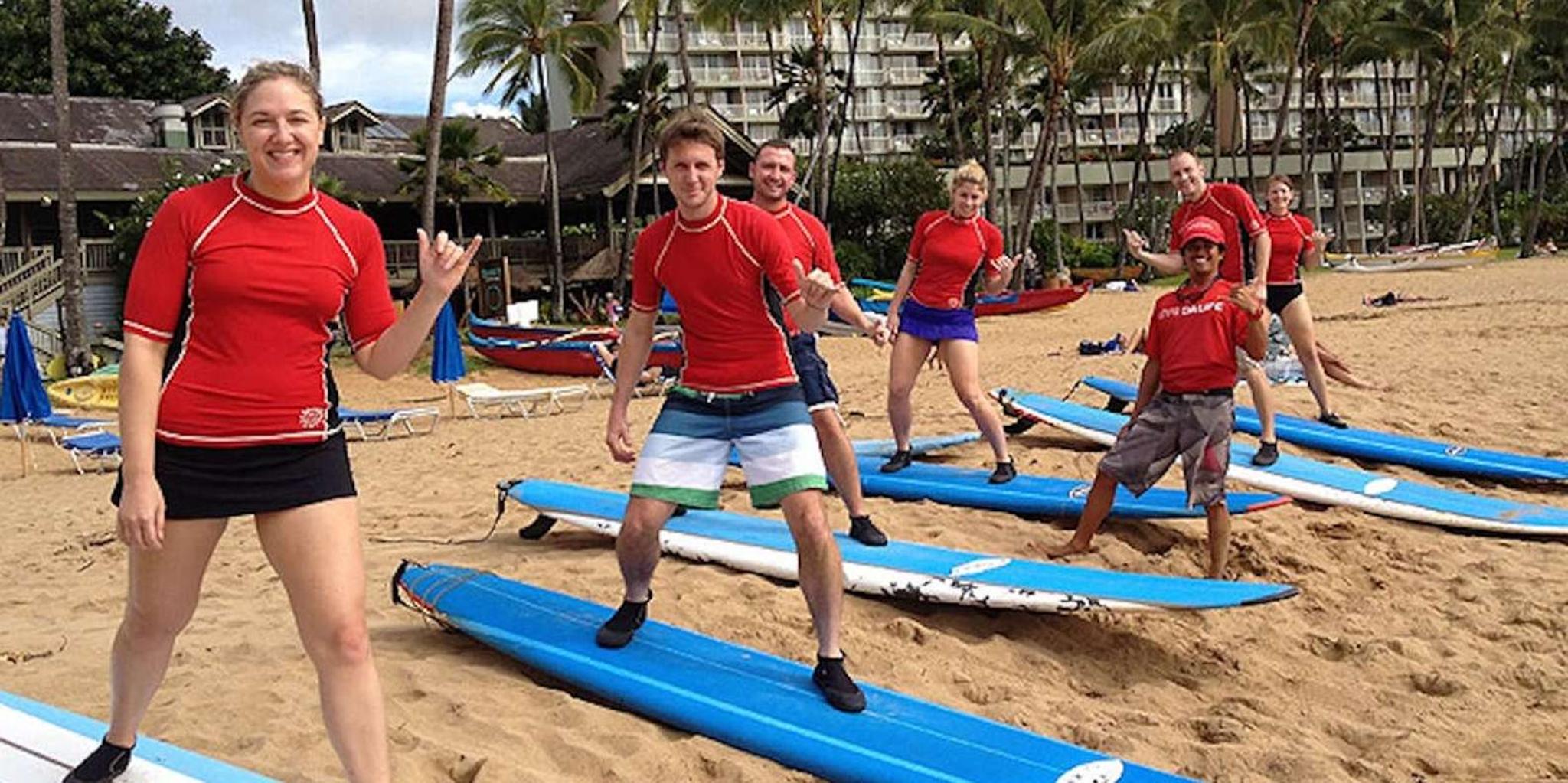Lihue Surfing Lesson at Kalapaki Beach - Image 2