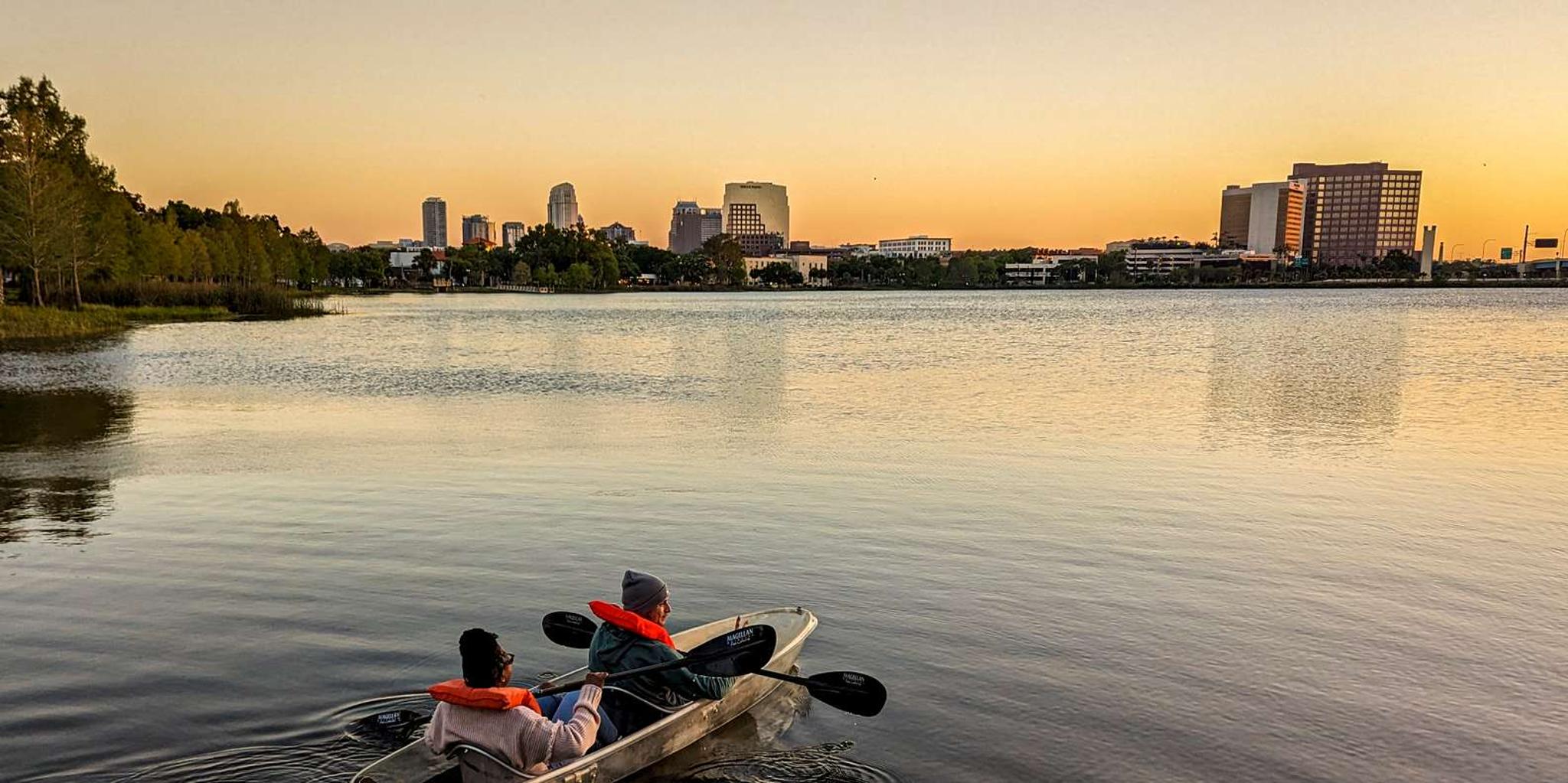 Orlando Clear Kayak or Paddleboard Sunset Tour - Image 3