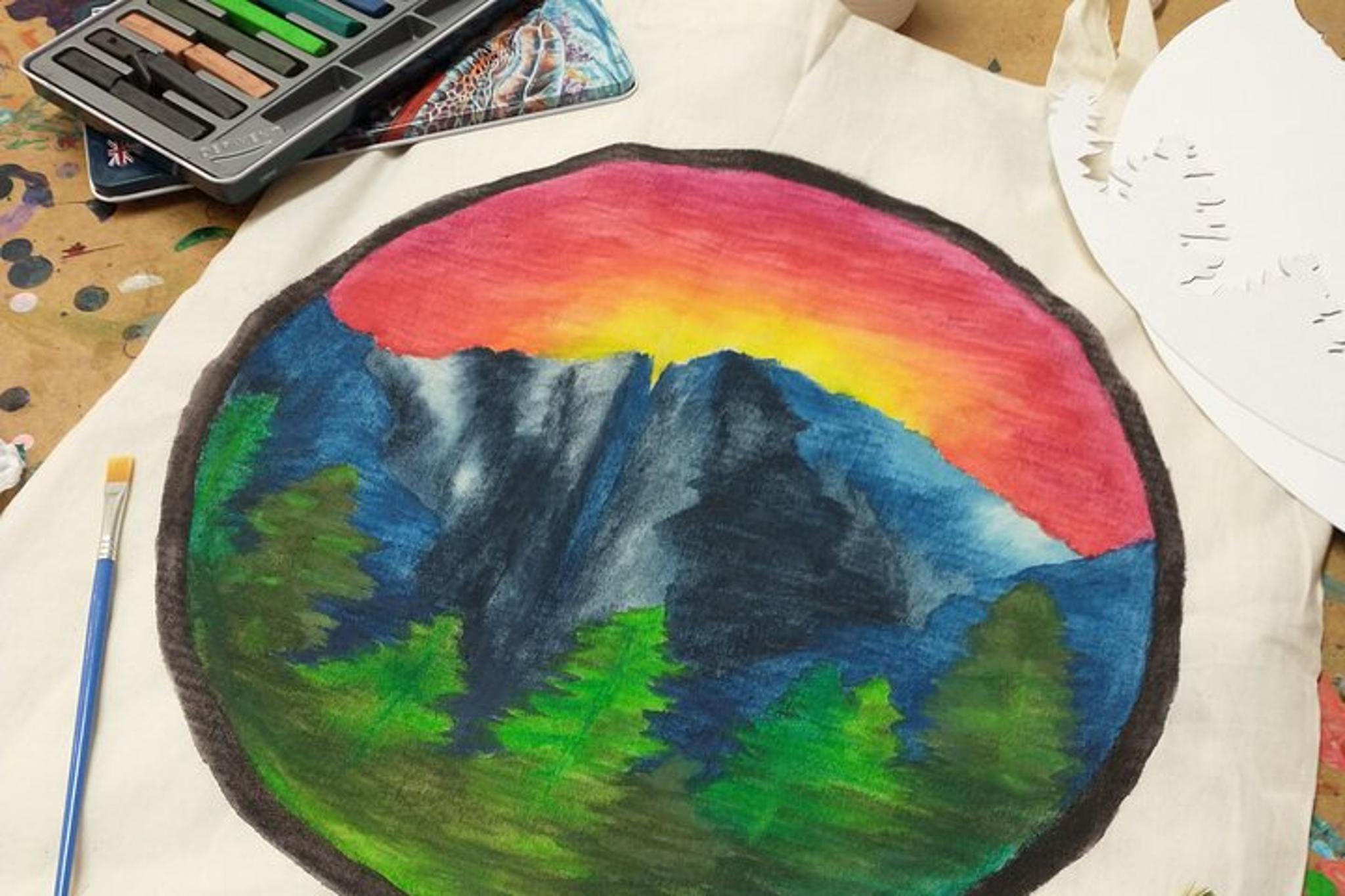 Estes Park Inktense Painting Class - Image 5