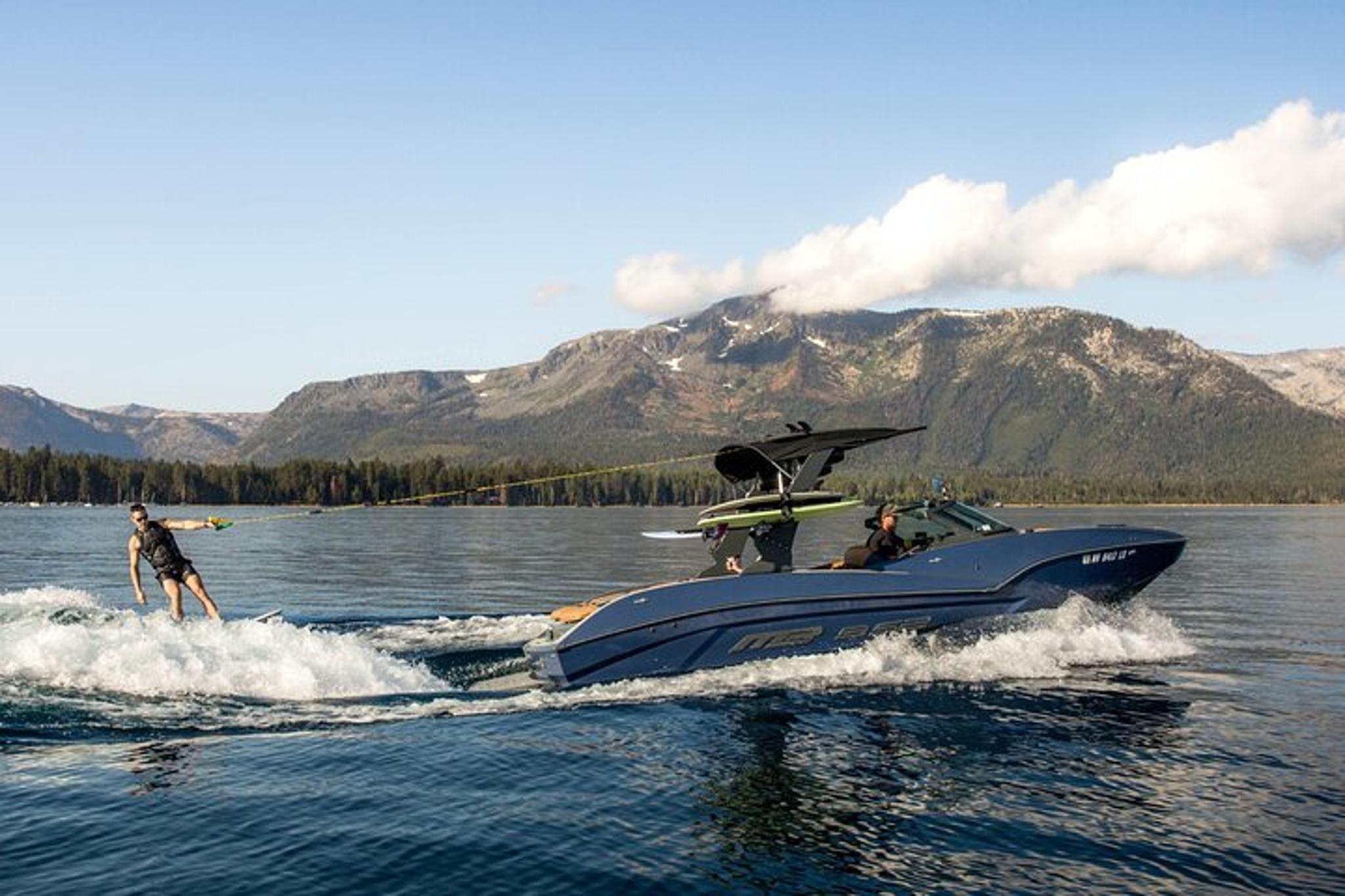 Lake Tahoe Wakesurf and Wakeboard Boat Charter - Image 6