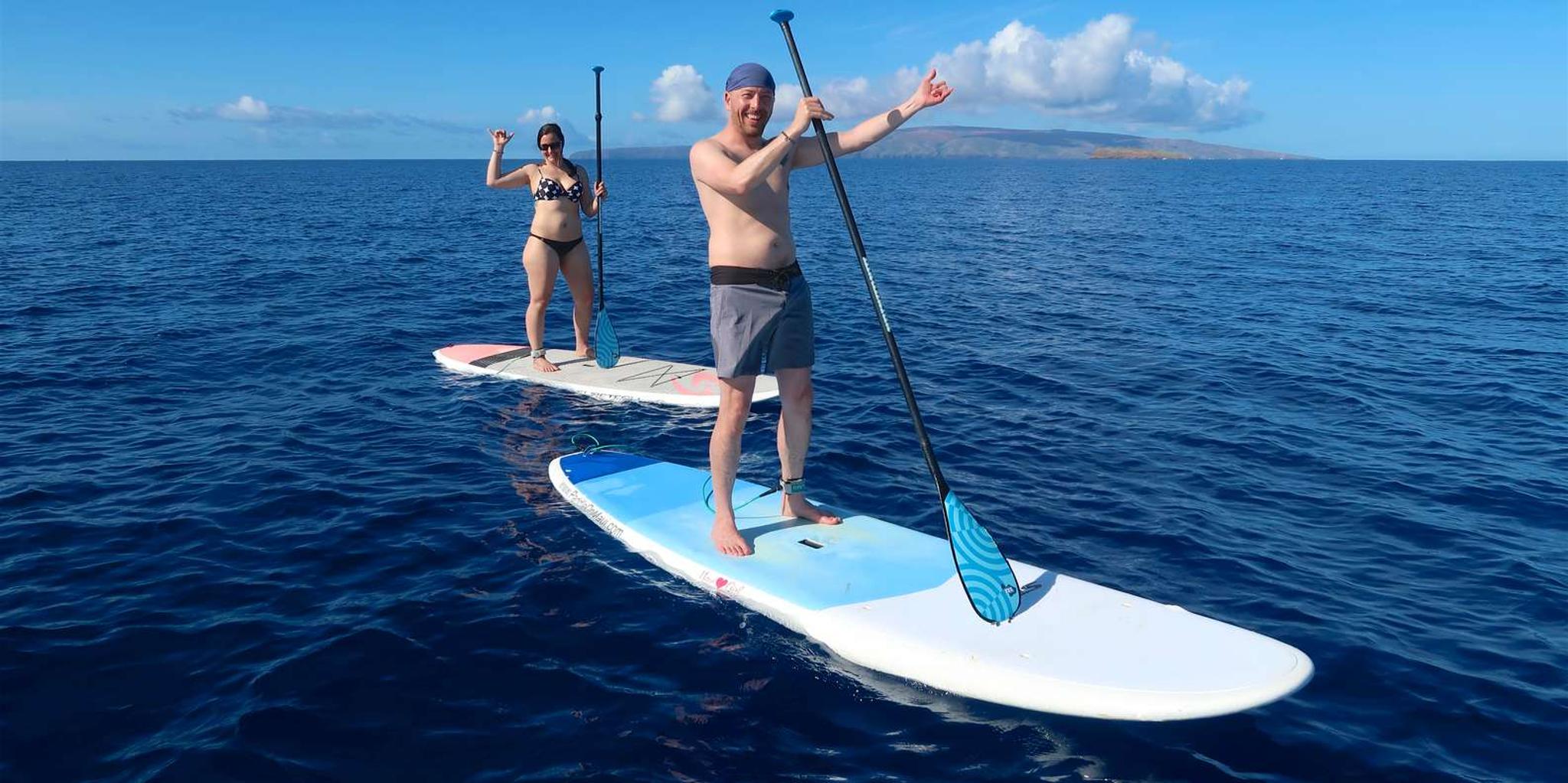 Maui Stand-Up Paddleboard Lesson at Polo Beach - Image 6