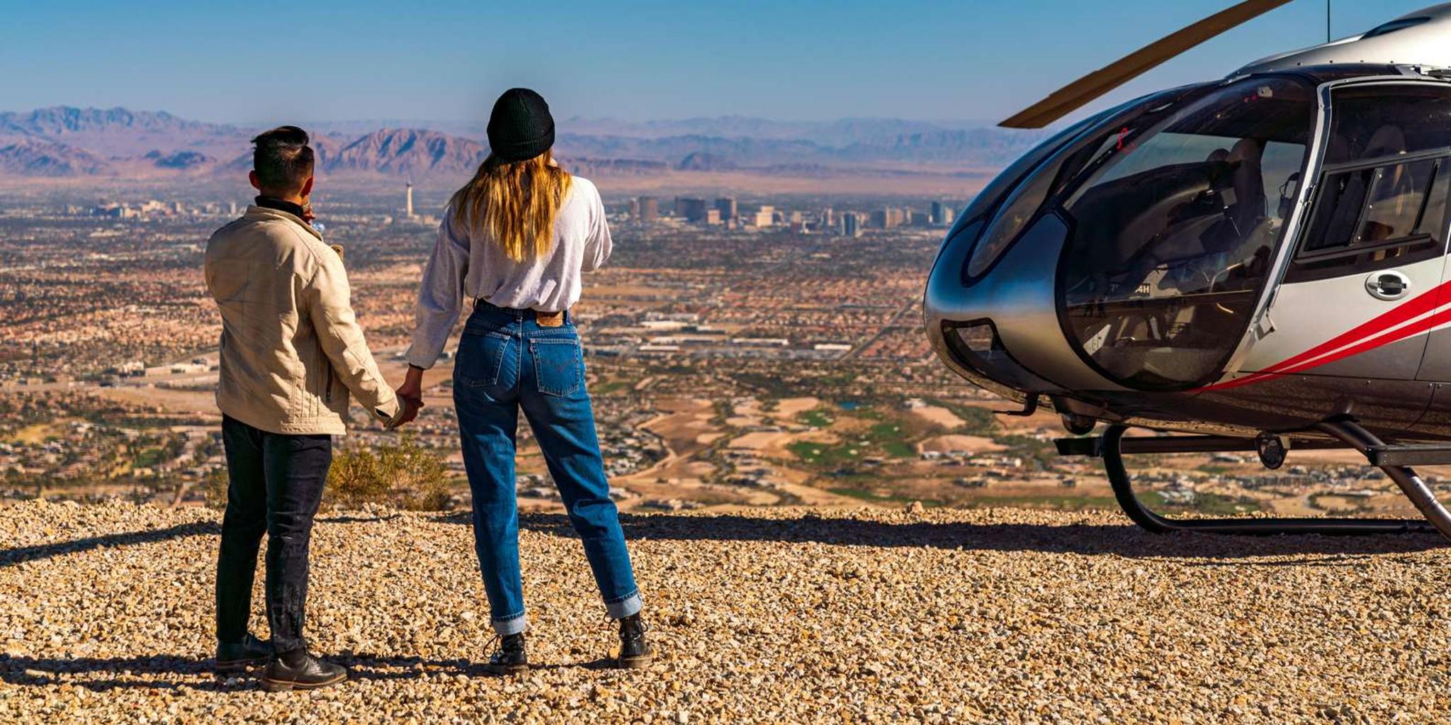 Las Vegas Red Rock Canyon Helicopter Tour at Sunset - Image 1