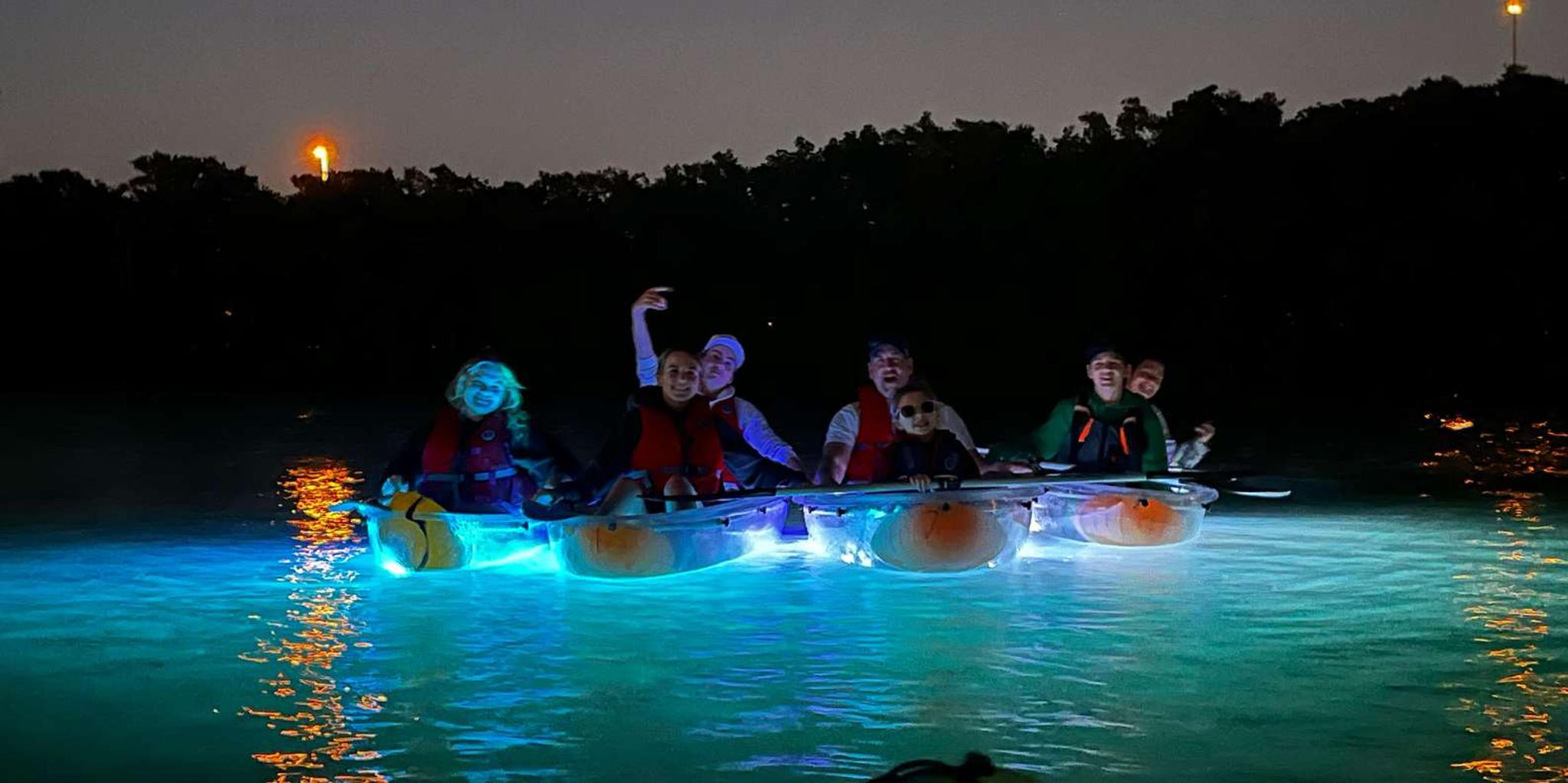 Tampa Glowing Kayak Nighttime Tour