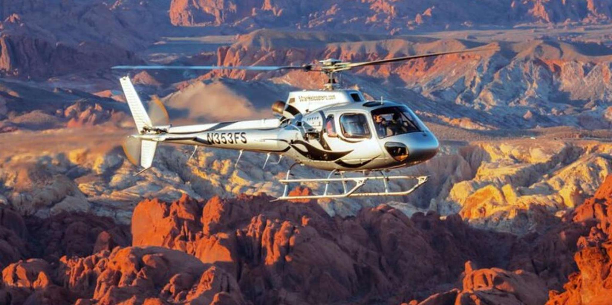 Las Vegas Valley of Fire Helicopter Tour 1 hr