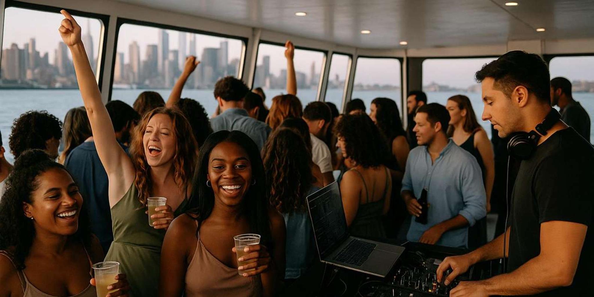 New York Booze Cruise with Open Bar 3 hr - Image 4