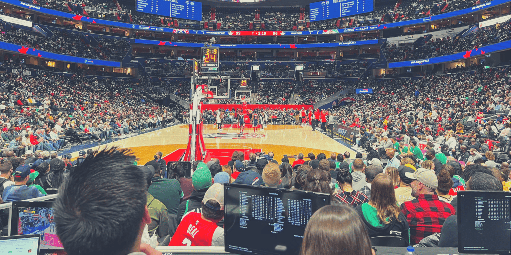 Washington D.C. Wizards Basketball Game Ticket - Image 4