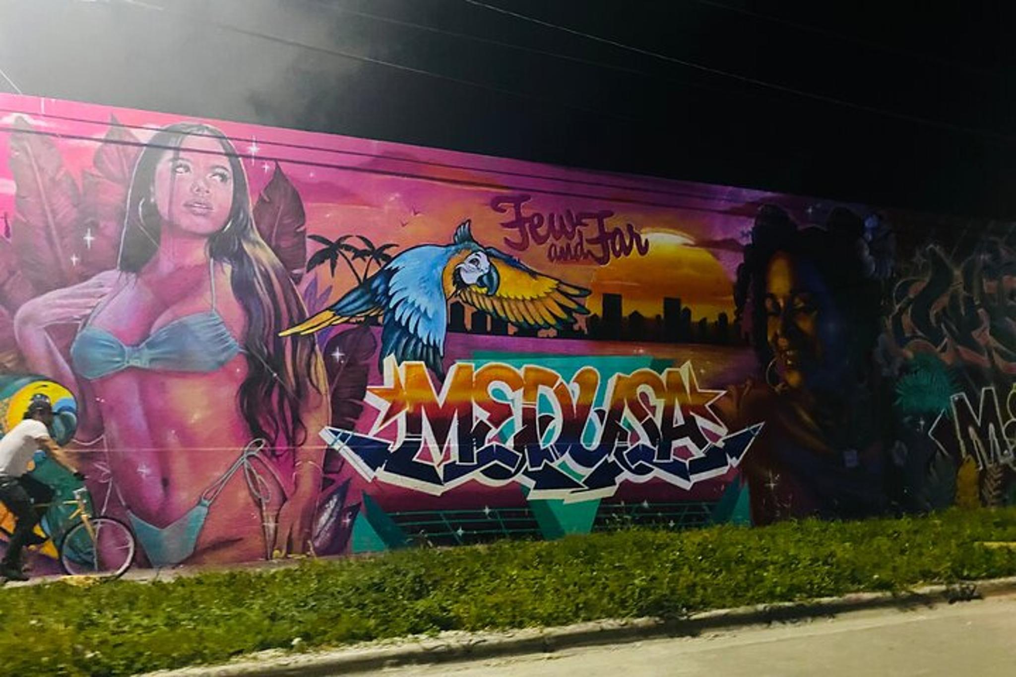 Miami Graffiti Golf Cart Tour at Night - Image 6