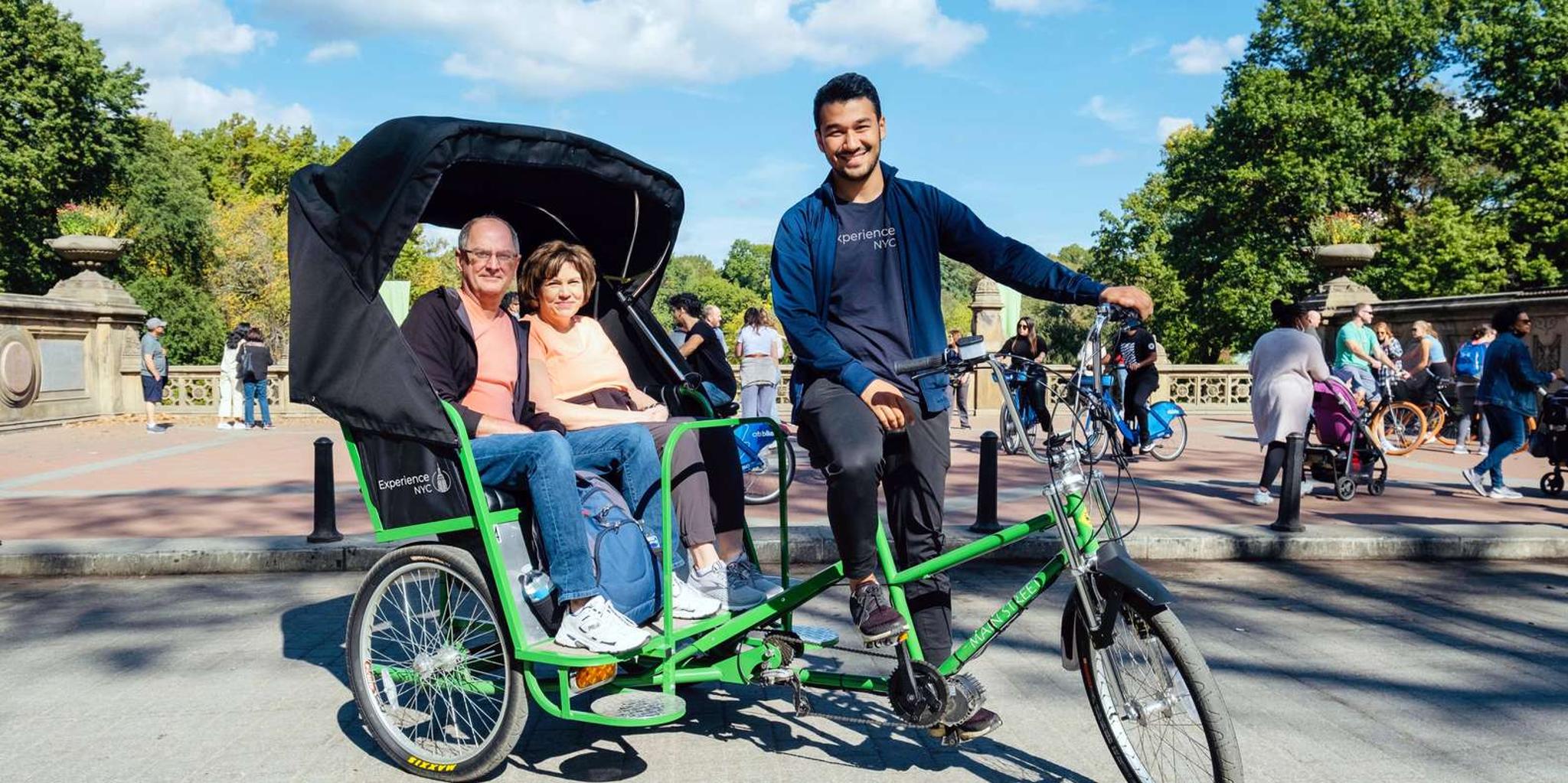 New York City Central Park Pedicab Tour
