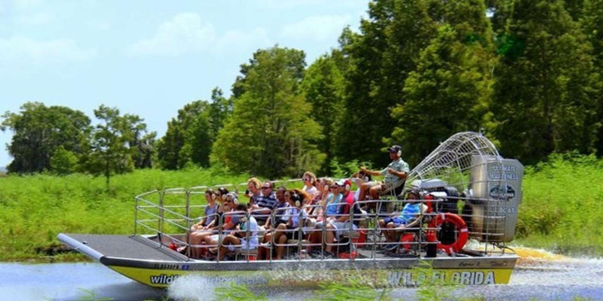 Orlando Sightseeing and Airboat Adventure