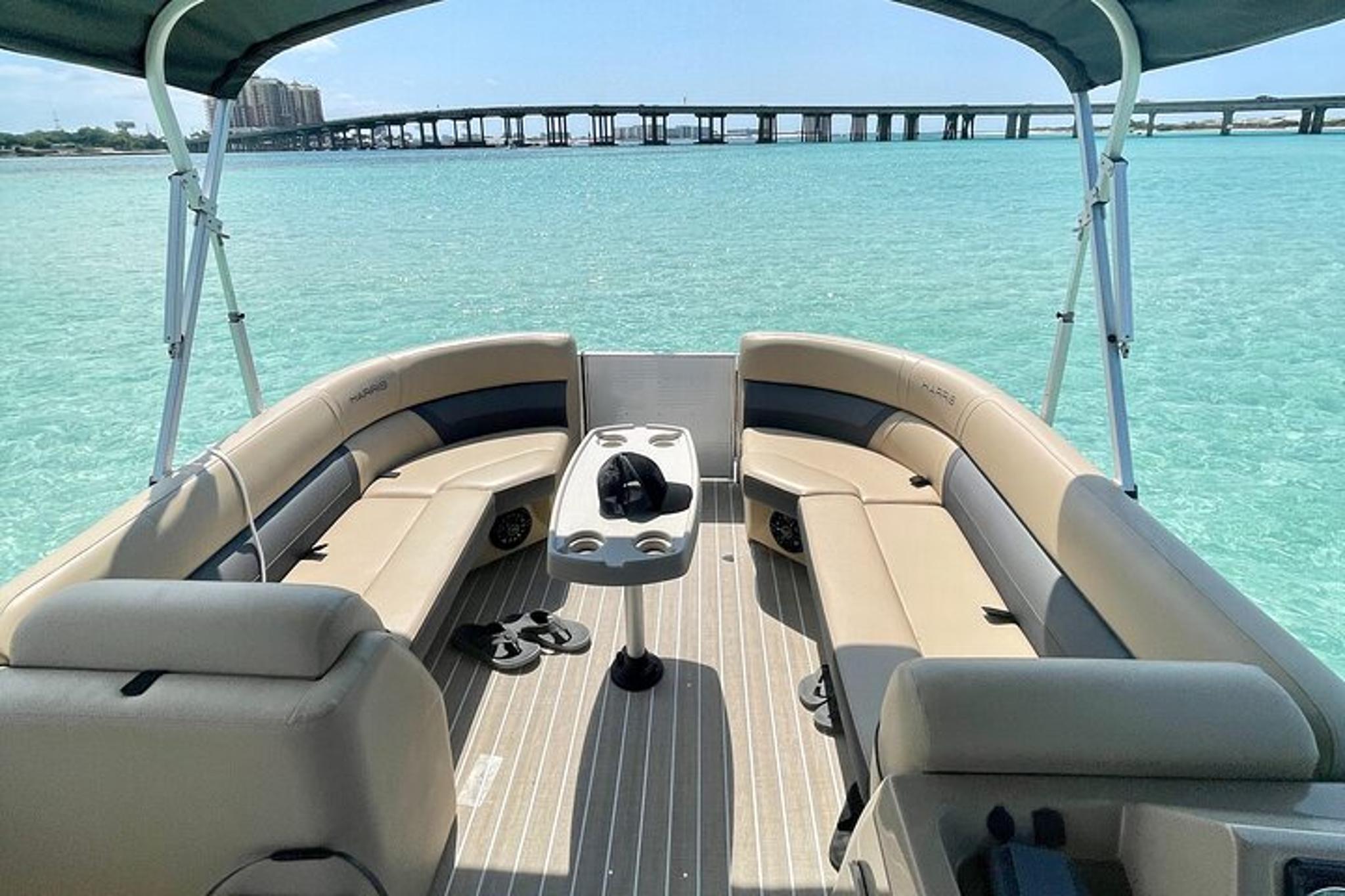 Destin Pontoon Charter to Crab Island - Image 2
