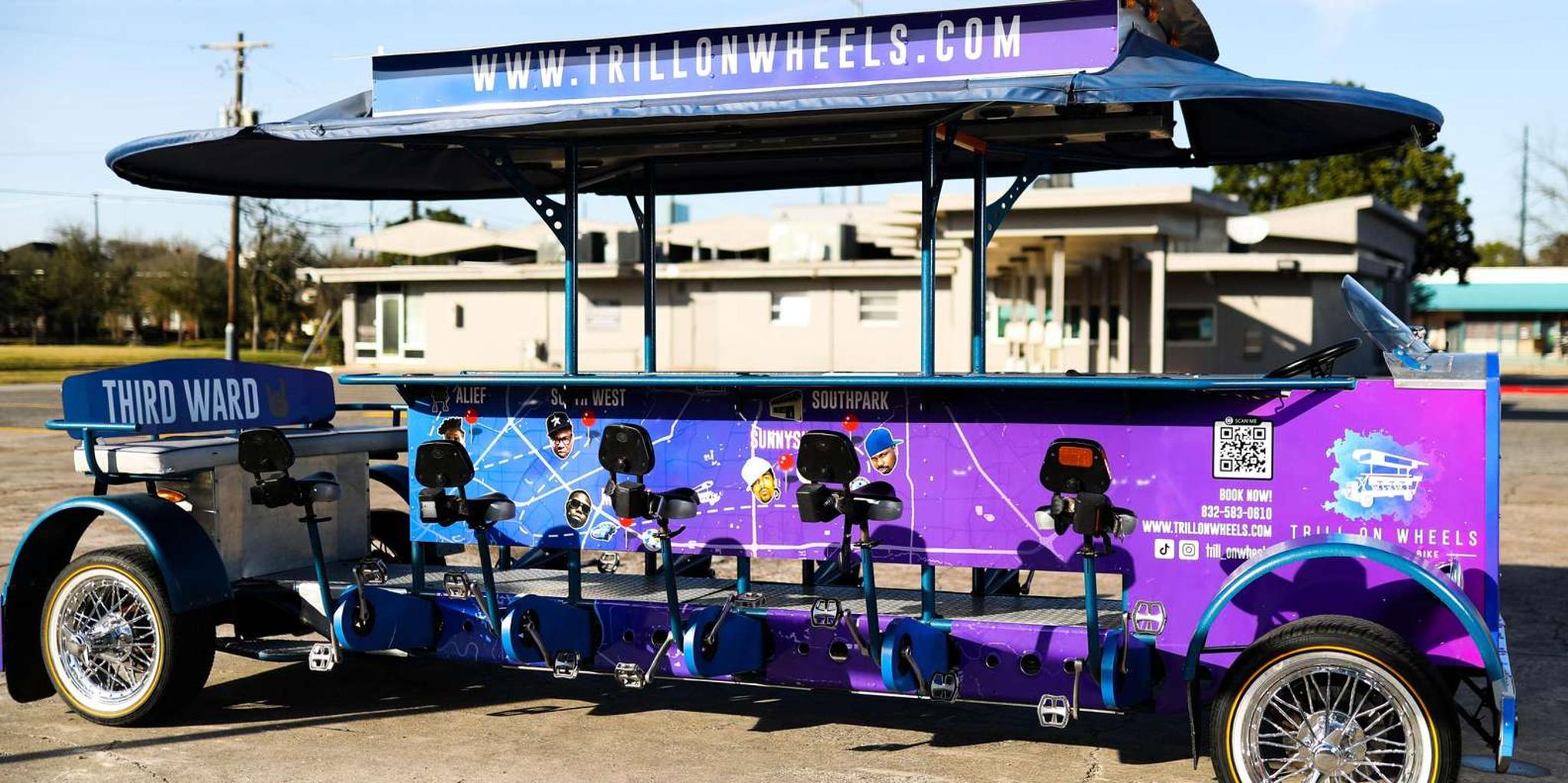 Houston 90s R&B Party Bike Tour