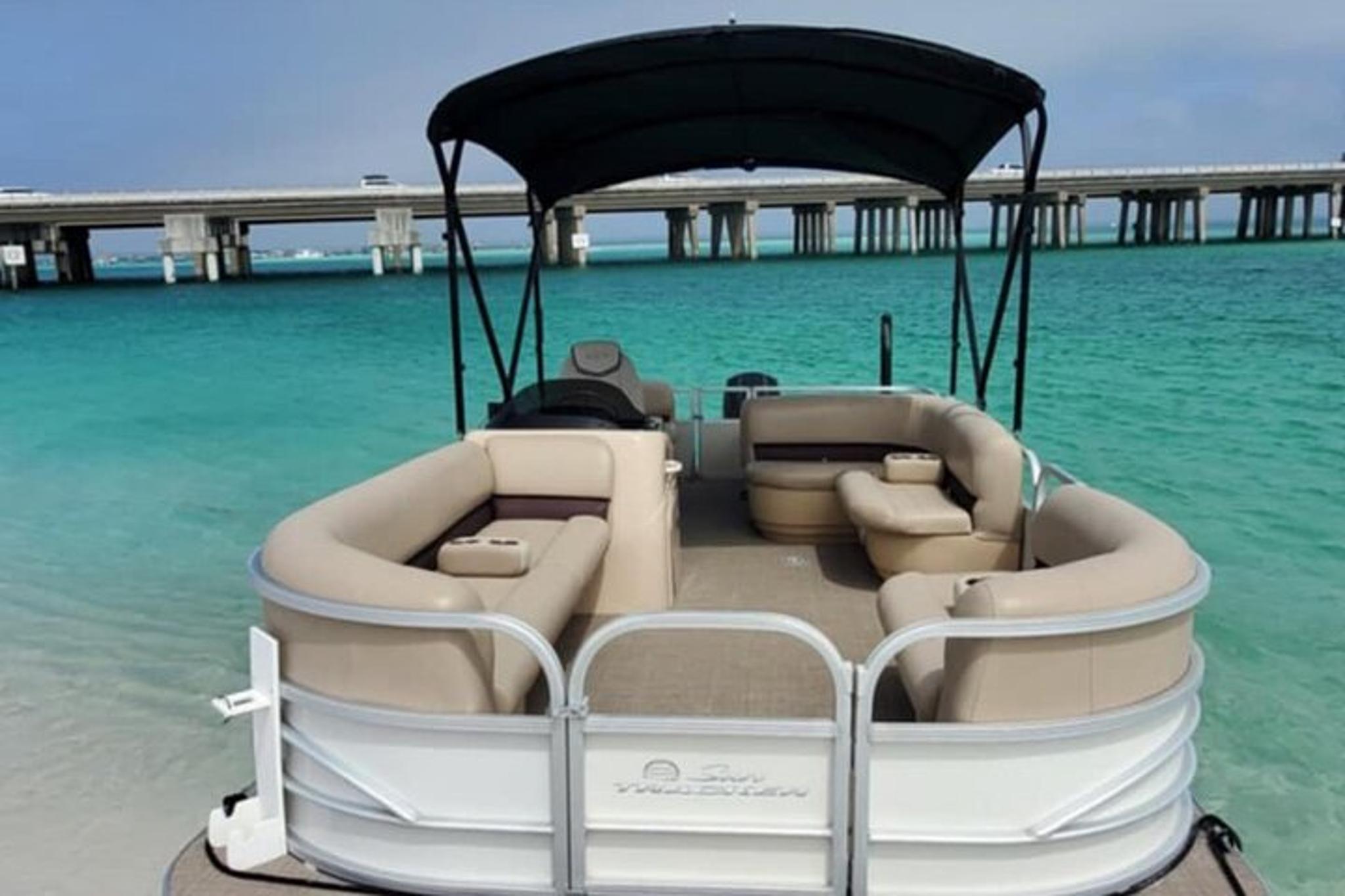 Destin Pontoon Rentals at Crab Island - Image 5