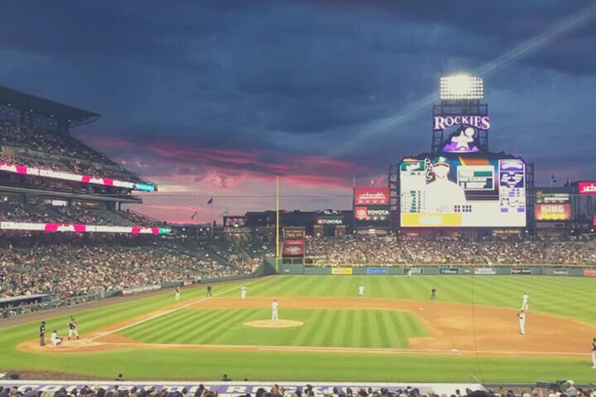 Denver Colorado Rockies Baseball Game Ticket - Image 6