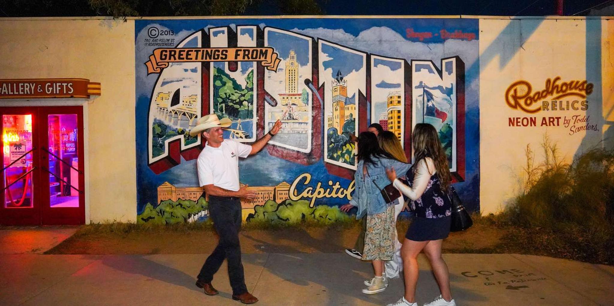 Austin Driving Tour with Sunset Boat Cruise