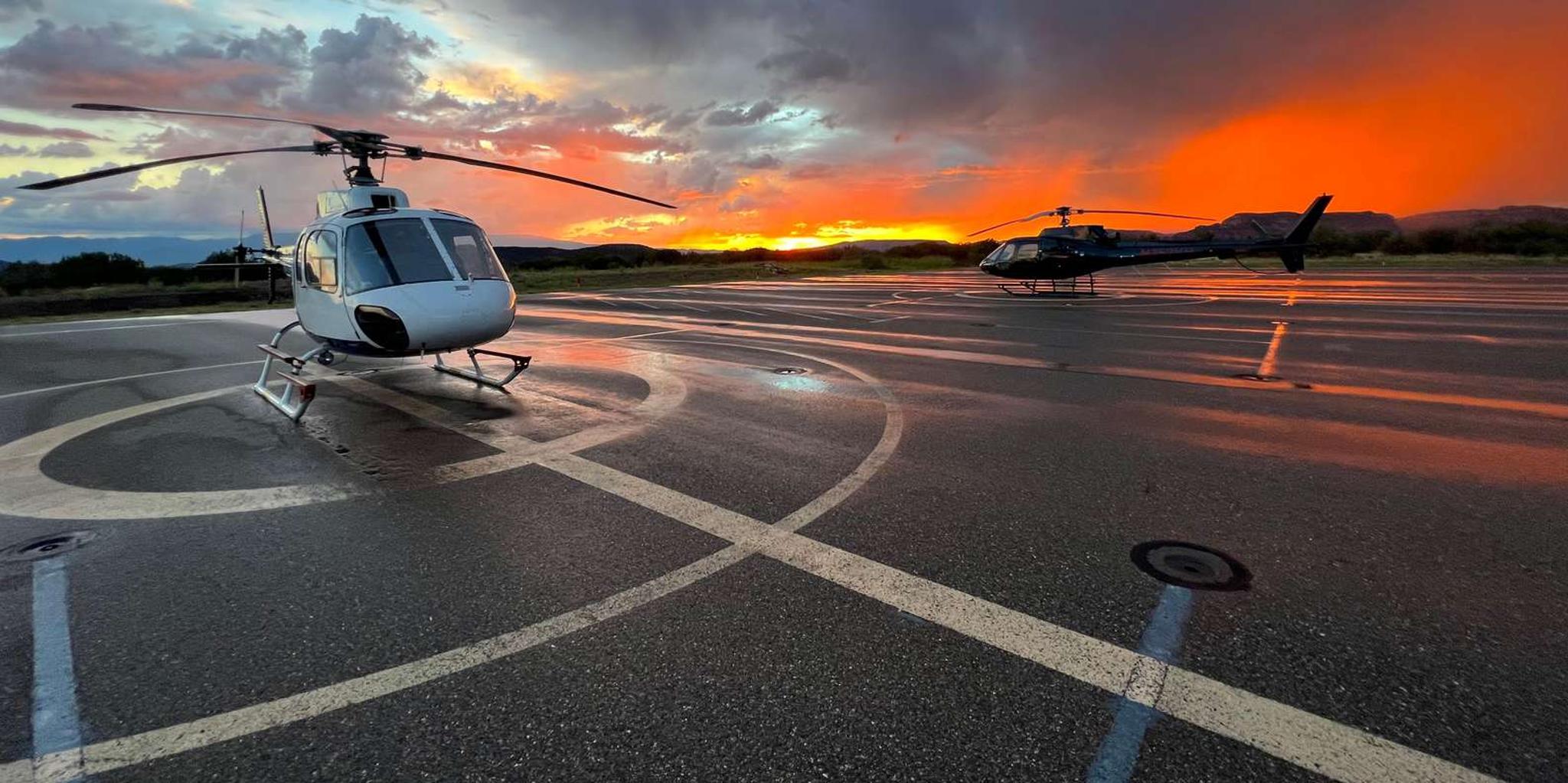 Sedona Helicopter Tour at Sunset