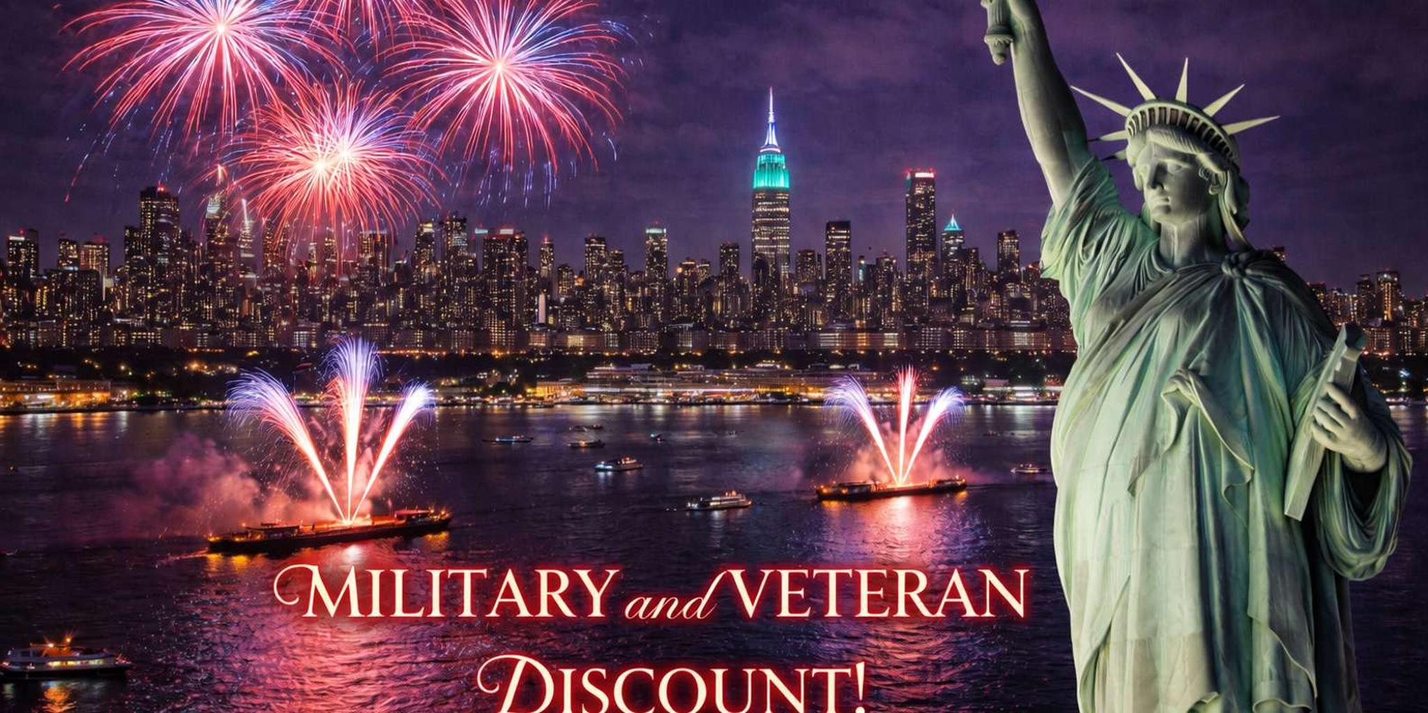 New York City Fireworks Cruise with Buffet & Open Bar