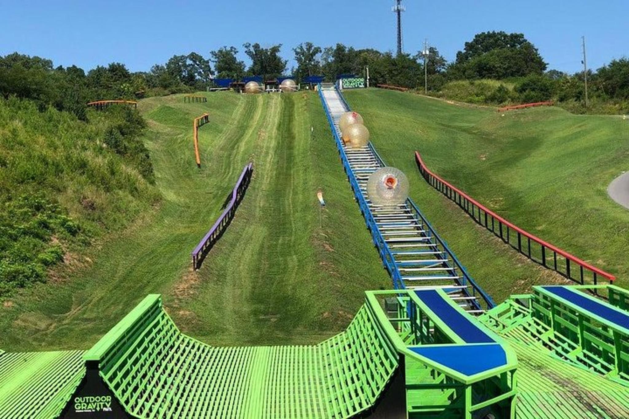 Pigeon Forge Zorbing Experience at Outdoor Gravity Park - Image 5