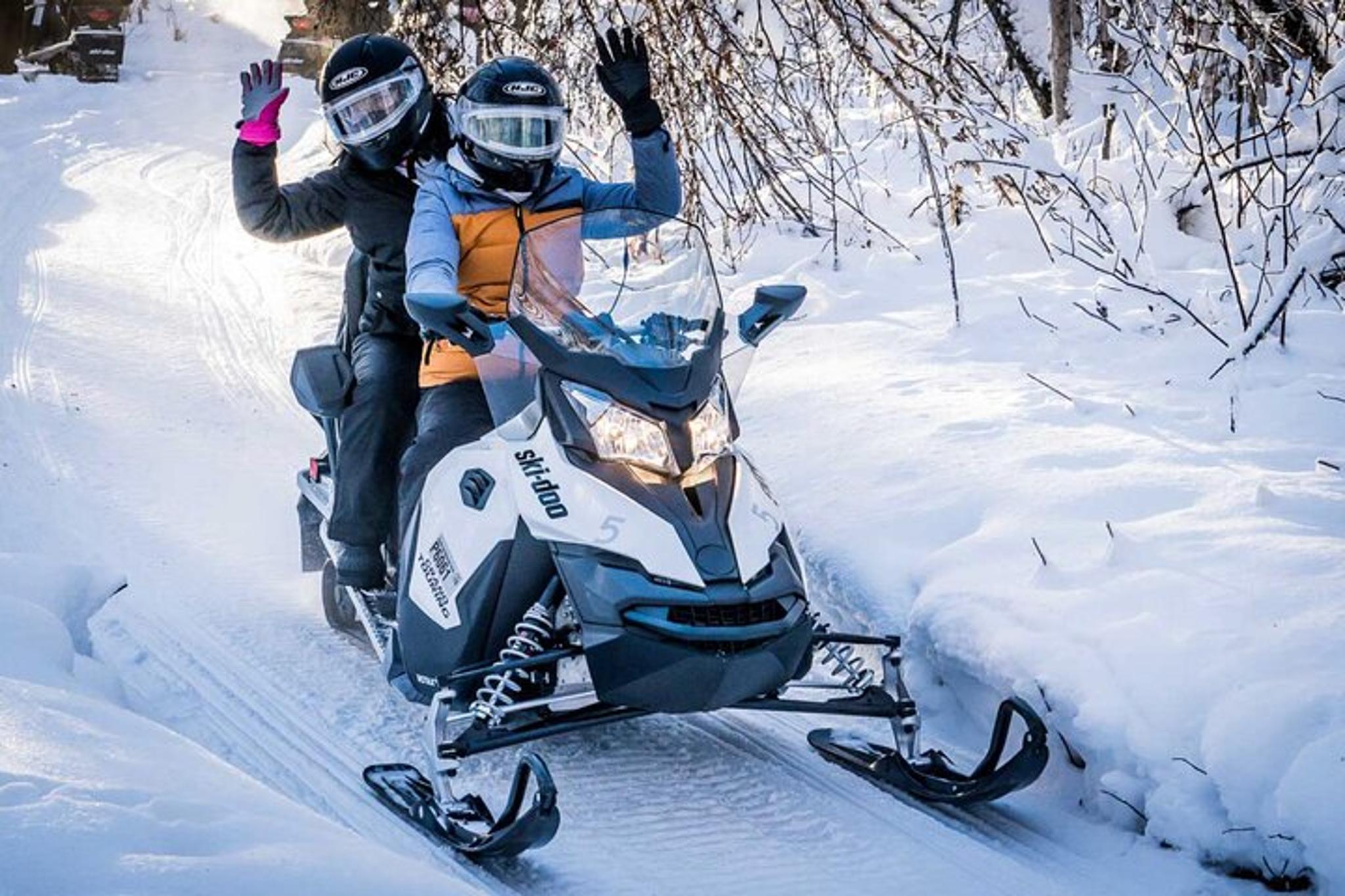 Fairbanks Snowmobile Adventure 1 Hour