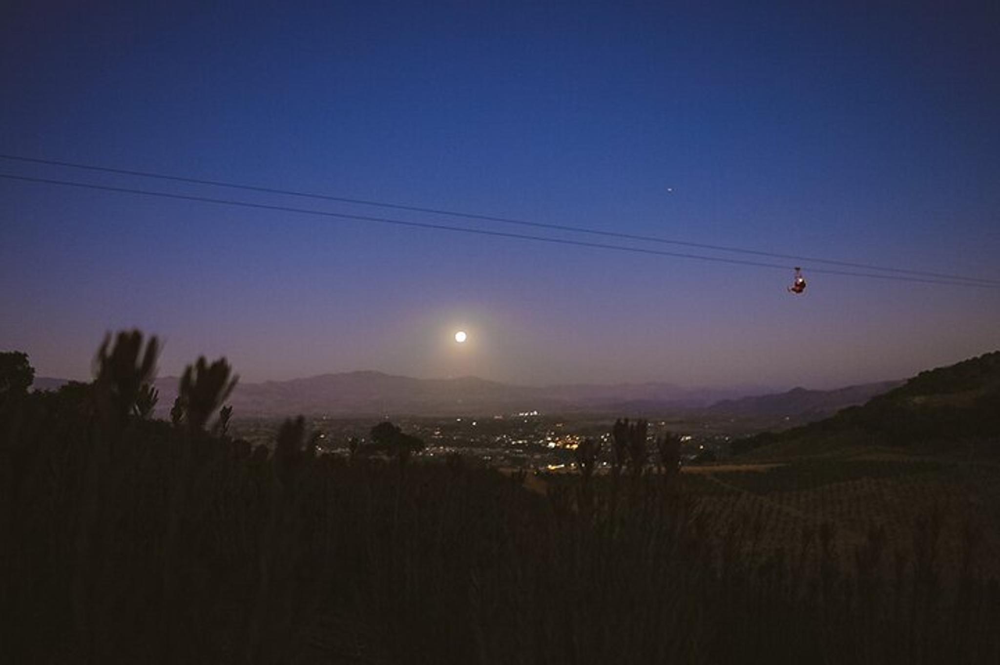 Santa Barbara Zipline Tour at Night - Image 3