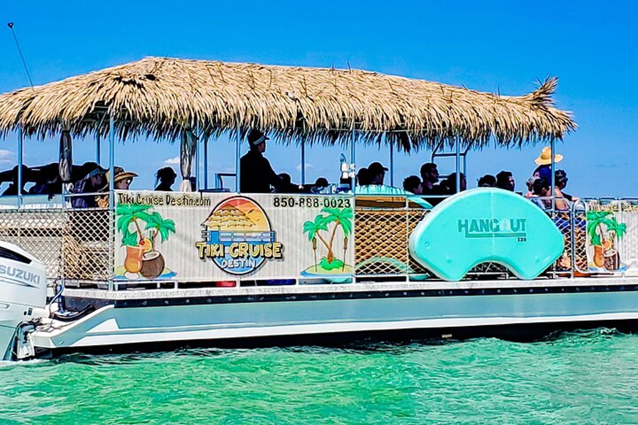 Destin Crab Island Boat Tour Half Day