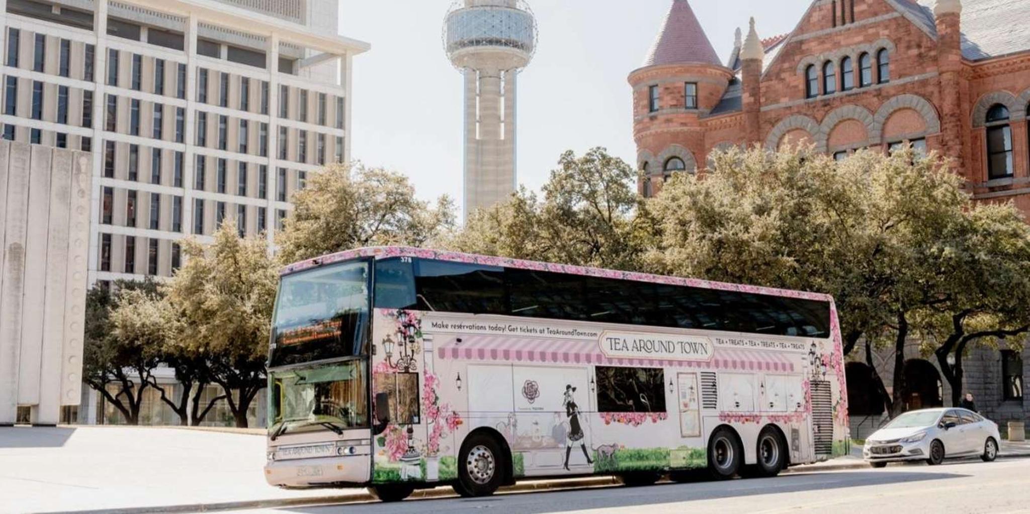Dallas Tea Bus Tour with Treats 1.5 hr