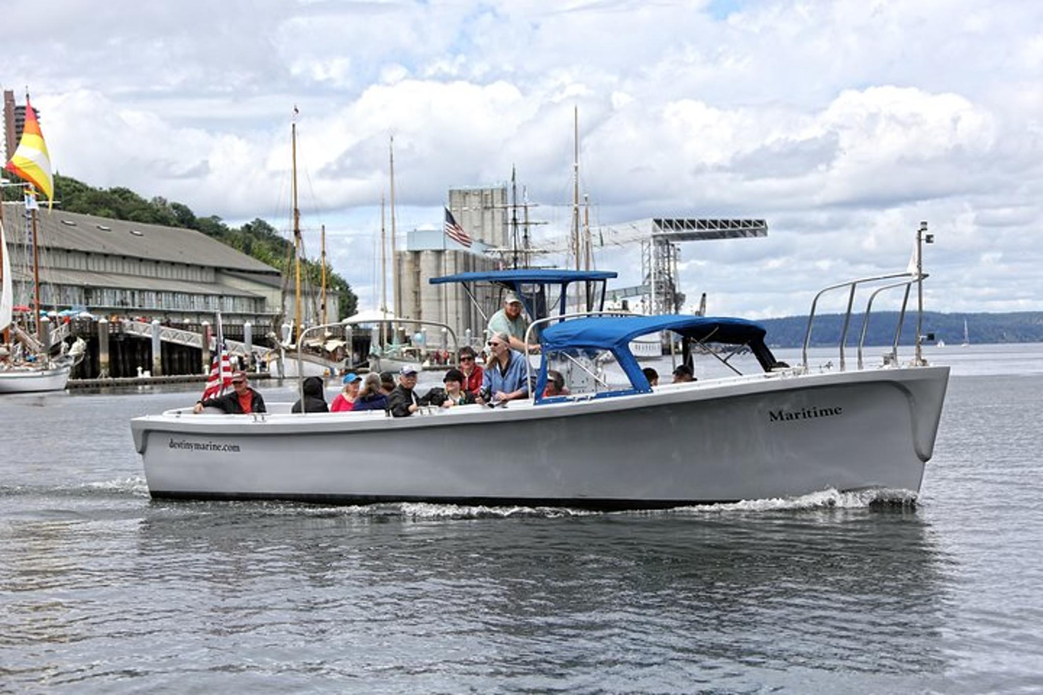 Tacoma Puget Sound Guided Boat Tour 2 hr