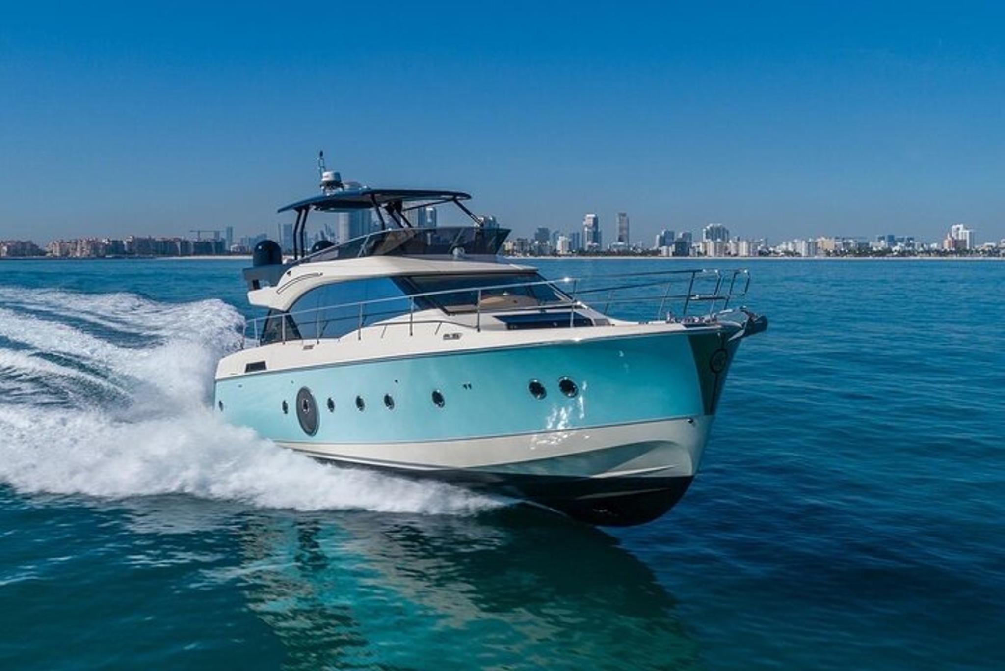 Miami Beach Yacht Tour with Captain Beneteau MC6 Fly - Image 1
