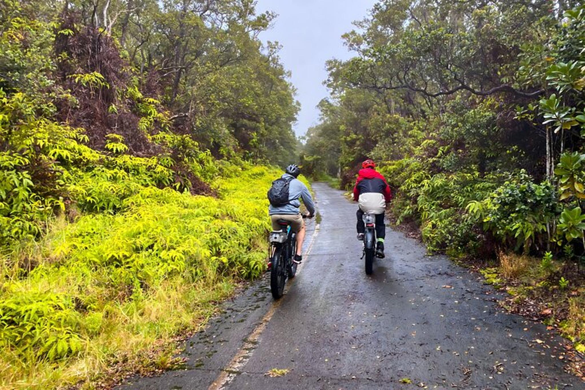 Big Island E-Bike Rental in Volcanoes National Park