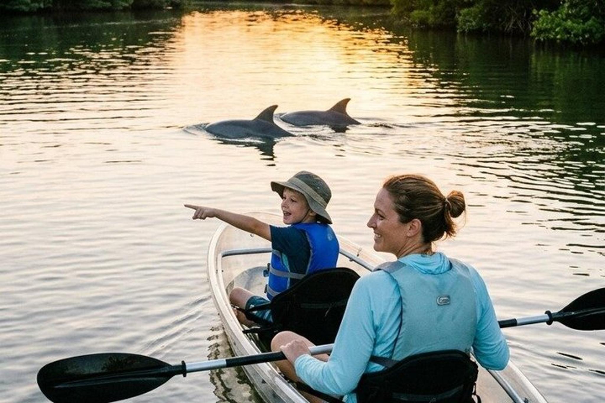 Indian River Lagoon Clear Kayak or Paddleboard Tour - Image 1