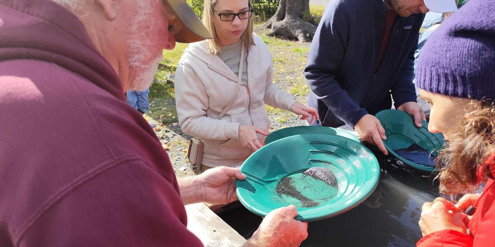 Seward Gold Panning Experience