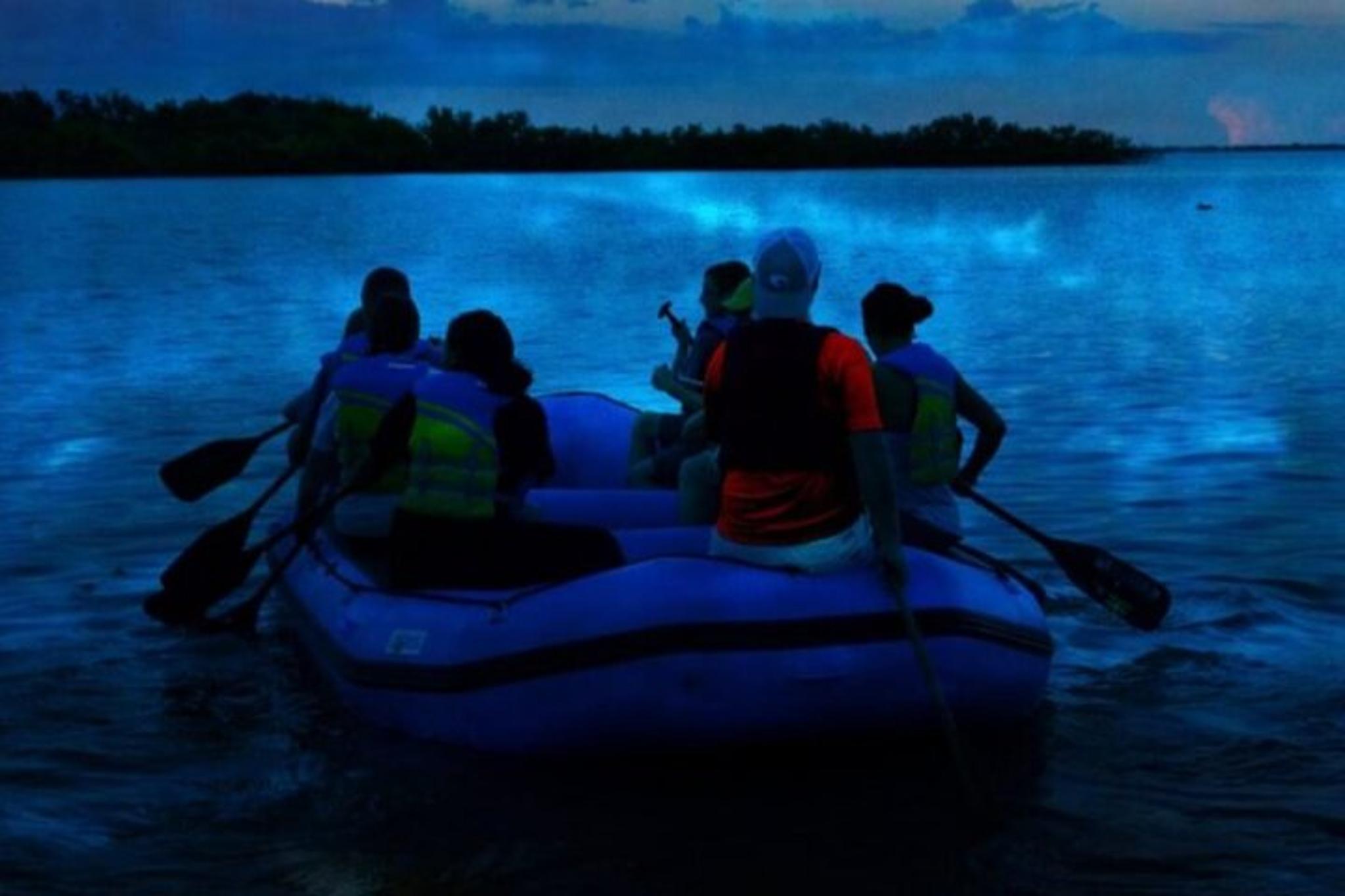 Merritt Island Bioluminescence Raft Tour - Image 1