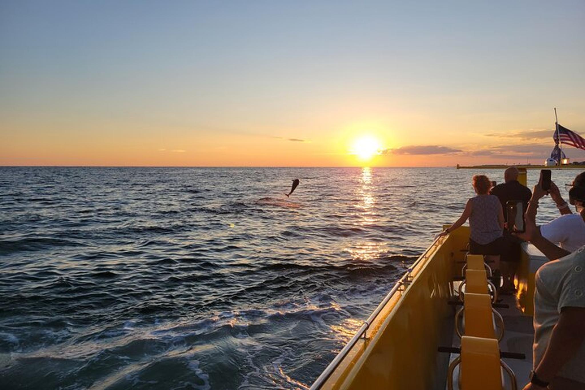 Destin Dolphin and Sunset Tour on Hydro Rocket 1 hr