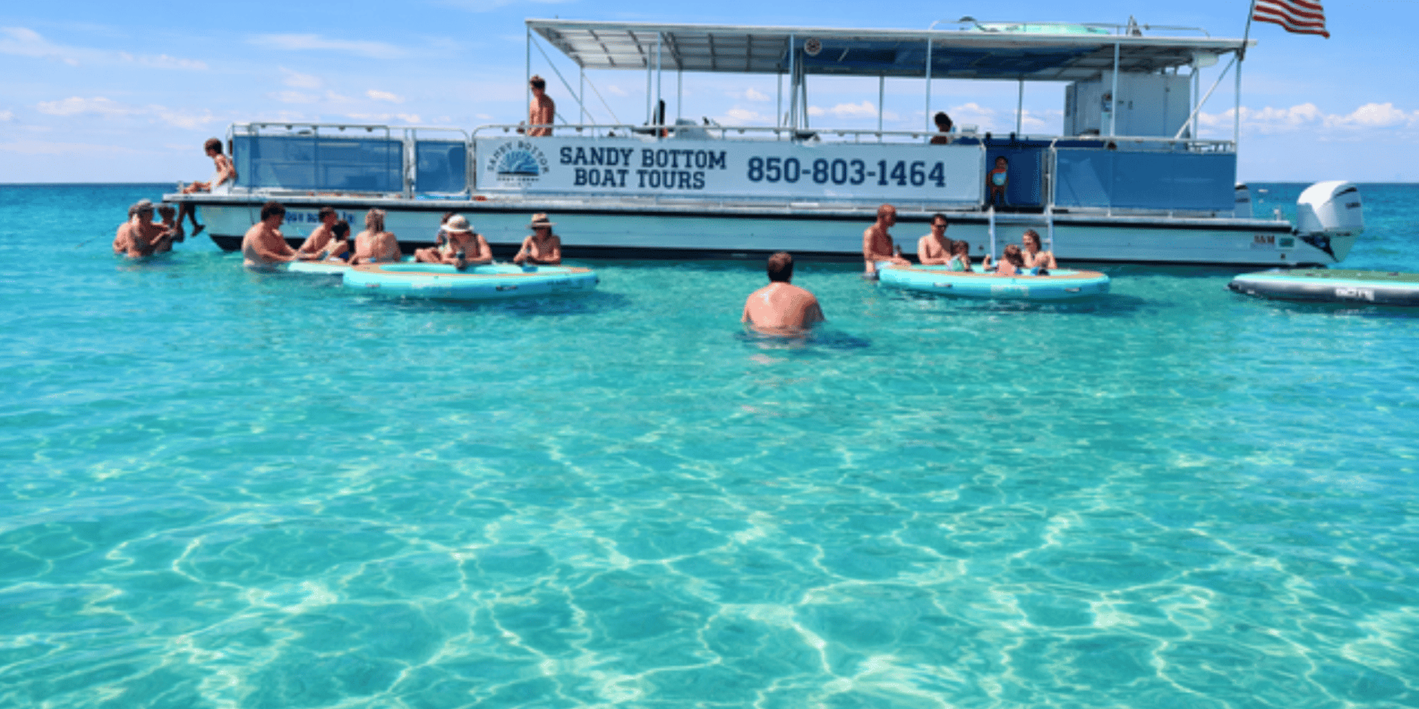 Destin Crab Island Adventure Boat Tour