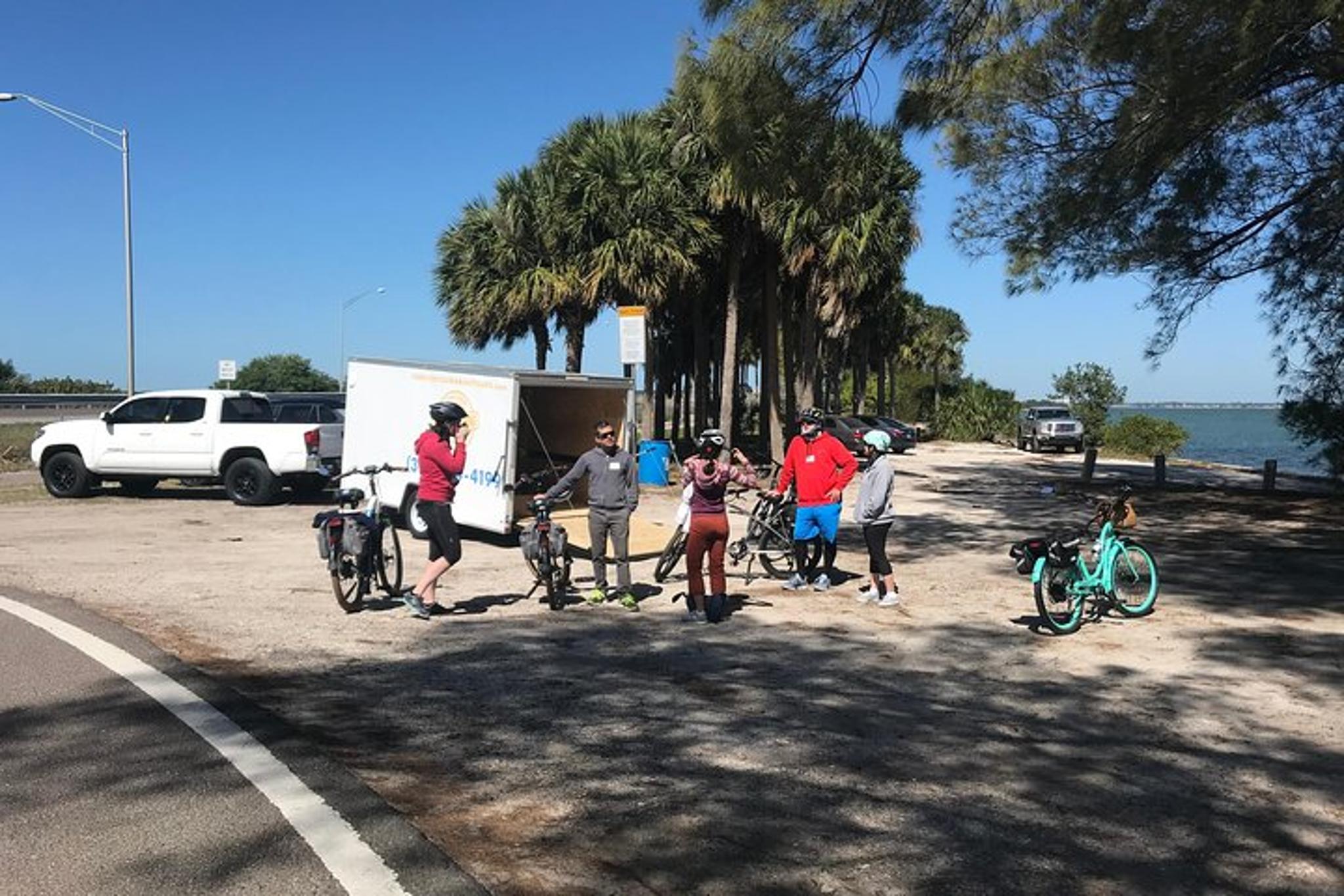 St. Petersburg Bike Tour at Sunshine Skyway Bridge