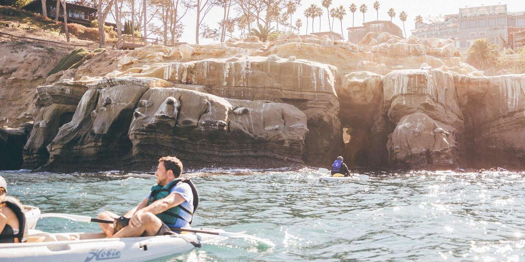 La Jolla Sea Cave Kayak Tour - Image 1