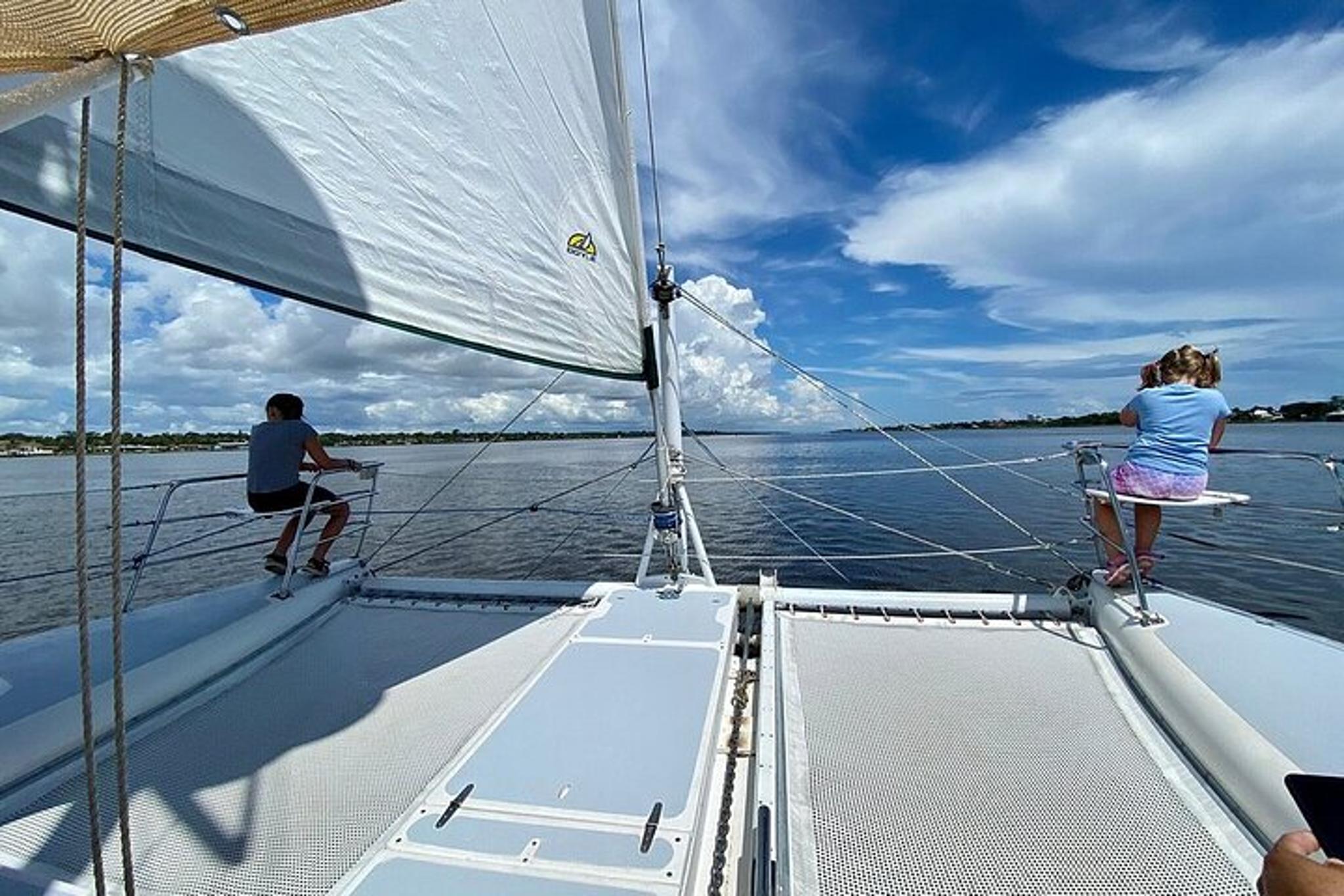 Daytona Beach Catamaran Sailing Dolphin and Manatee Watch
