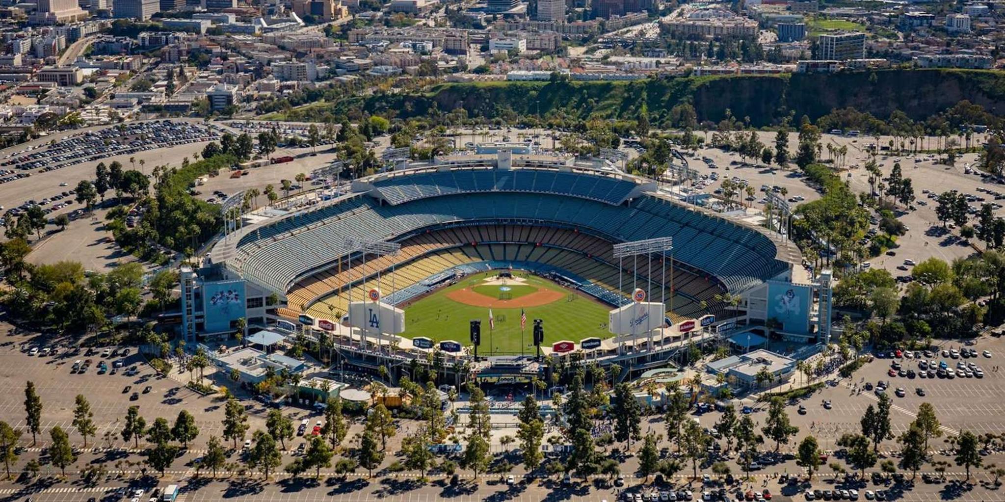 Los Angeles Dodgers Baseball Game at Dodger Stadium - Image 6