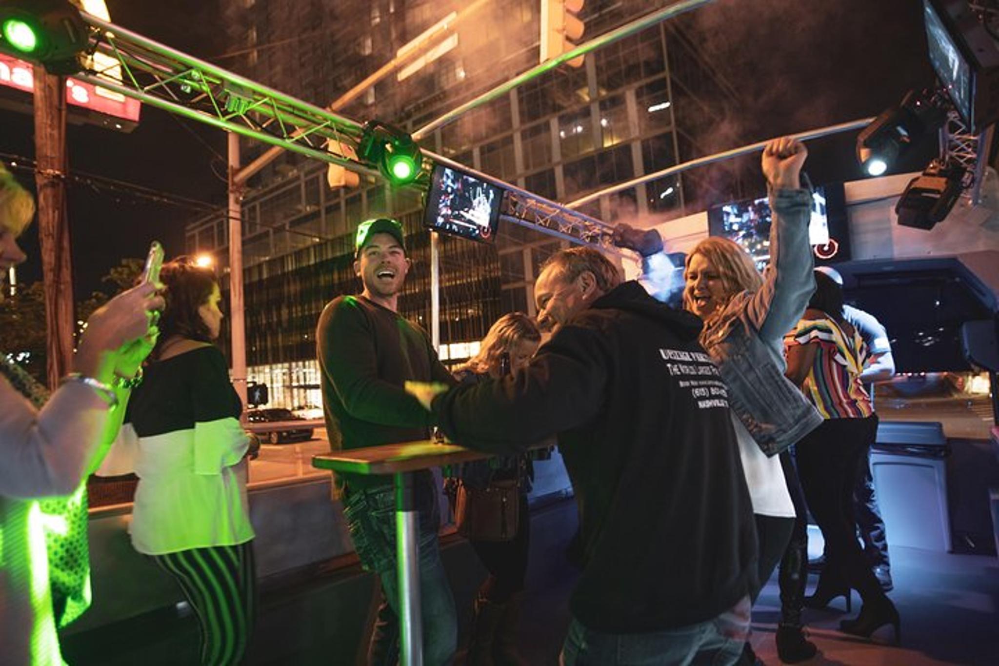 Nashville Open Air Party Bus with DJ & Bartender - Image 1