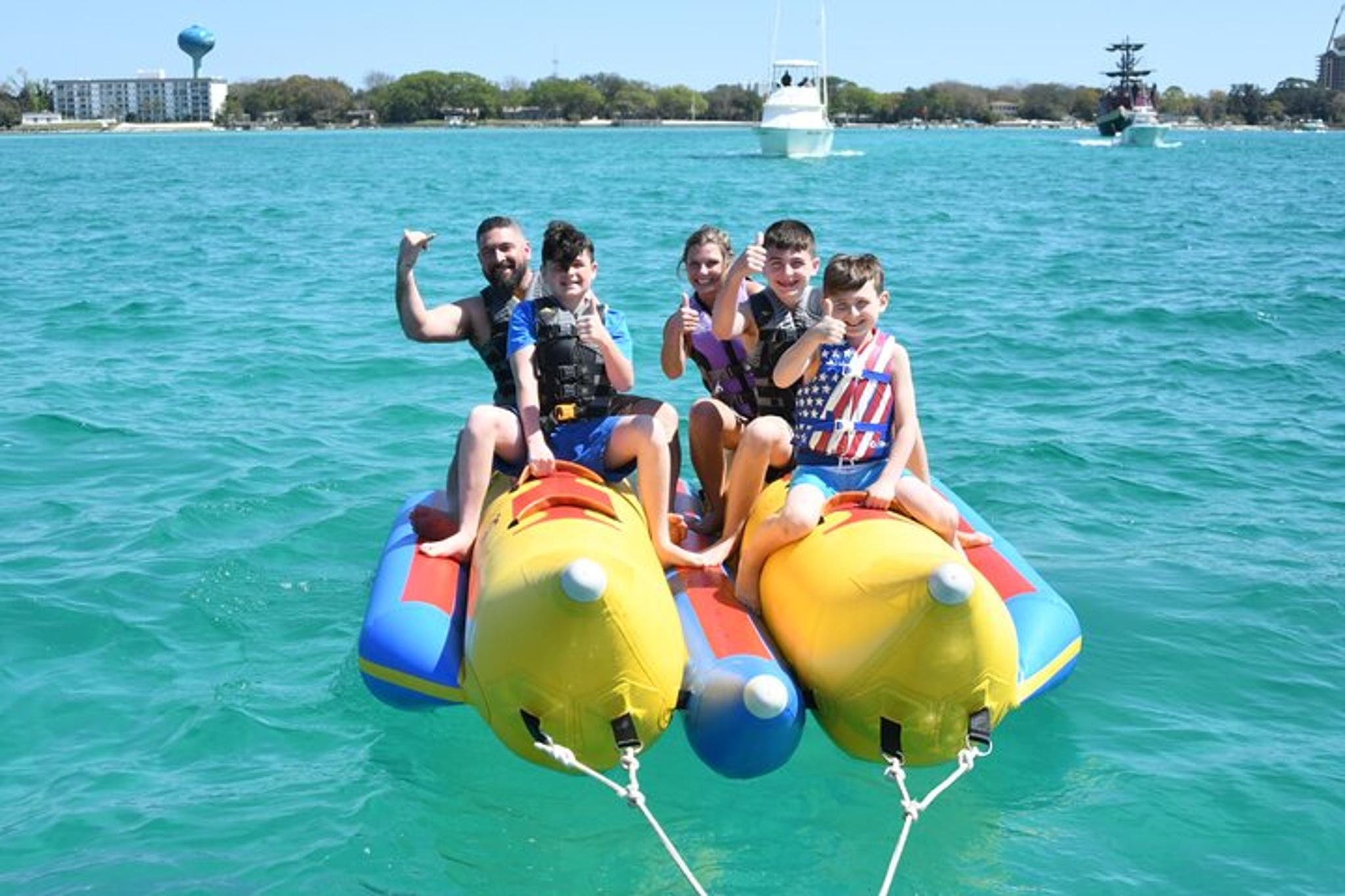 Destin Banana Boat and Dolphin Spotting Experience - Image 2