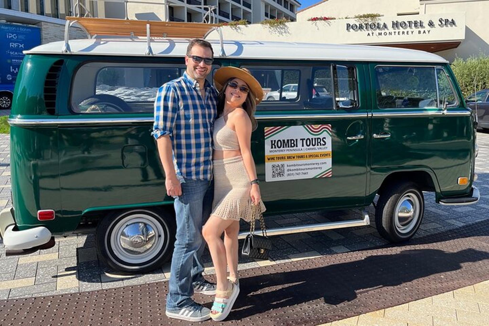 Monterey Wine Tasting Tour in Vintage VW Bus