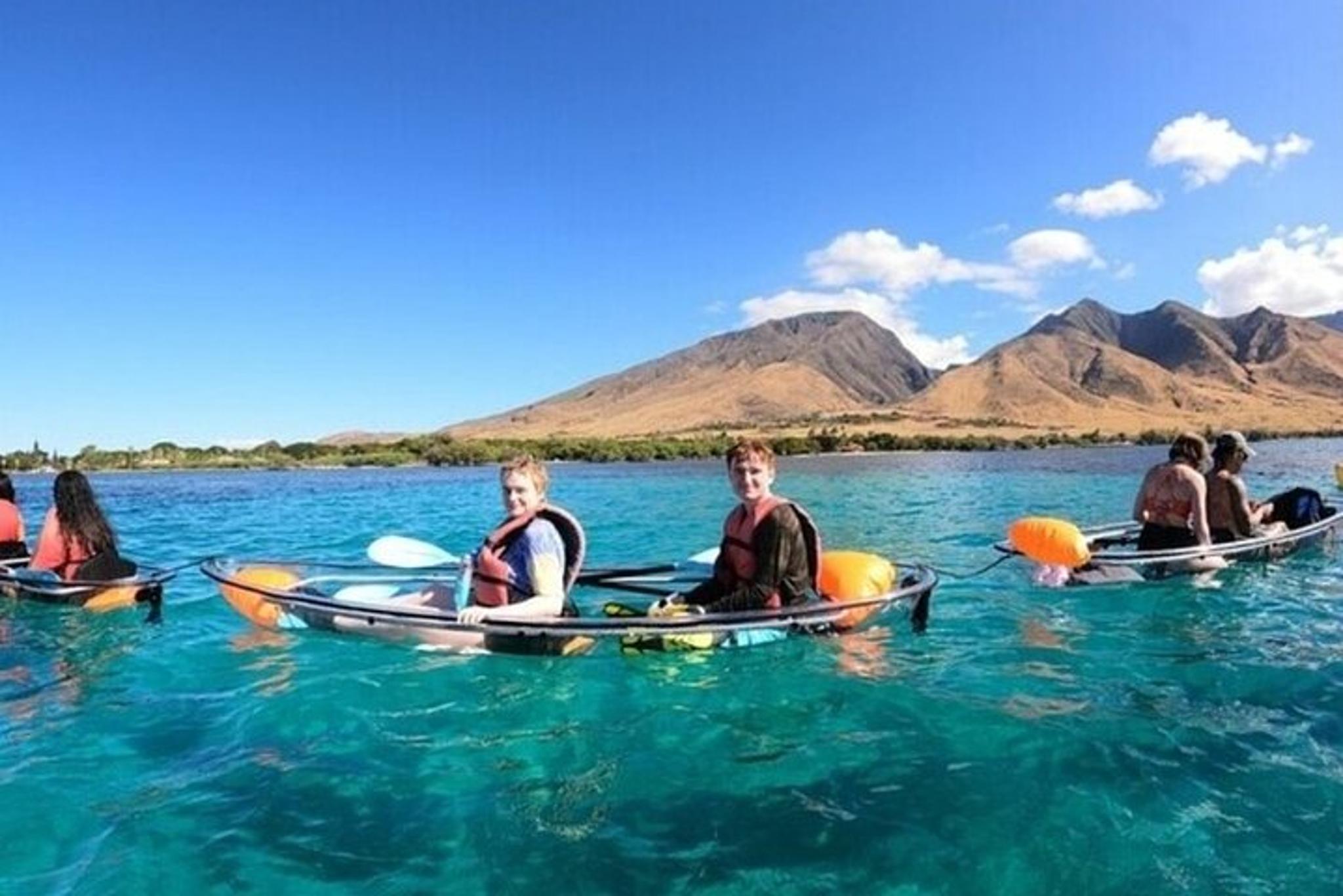 Maui Clear Kayak and Snorkel Tour with Turtles - Image 6