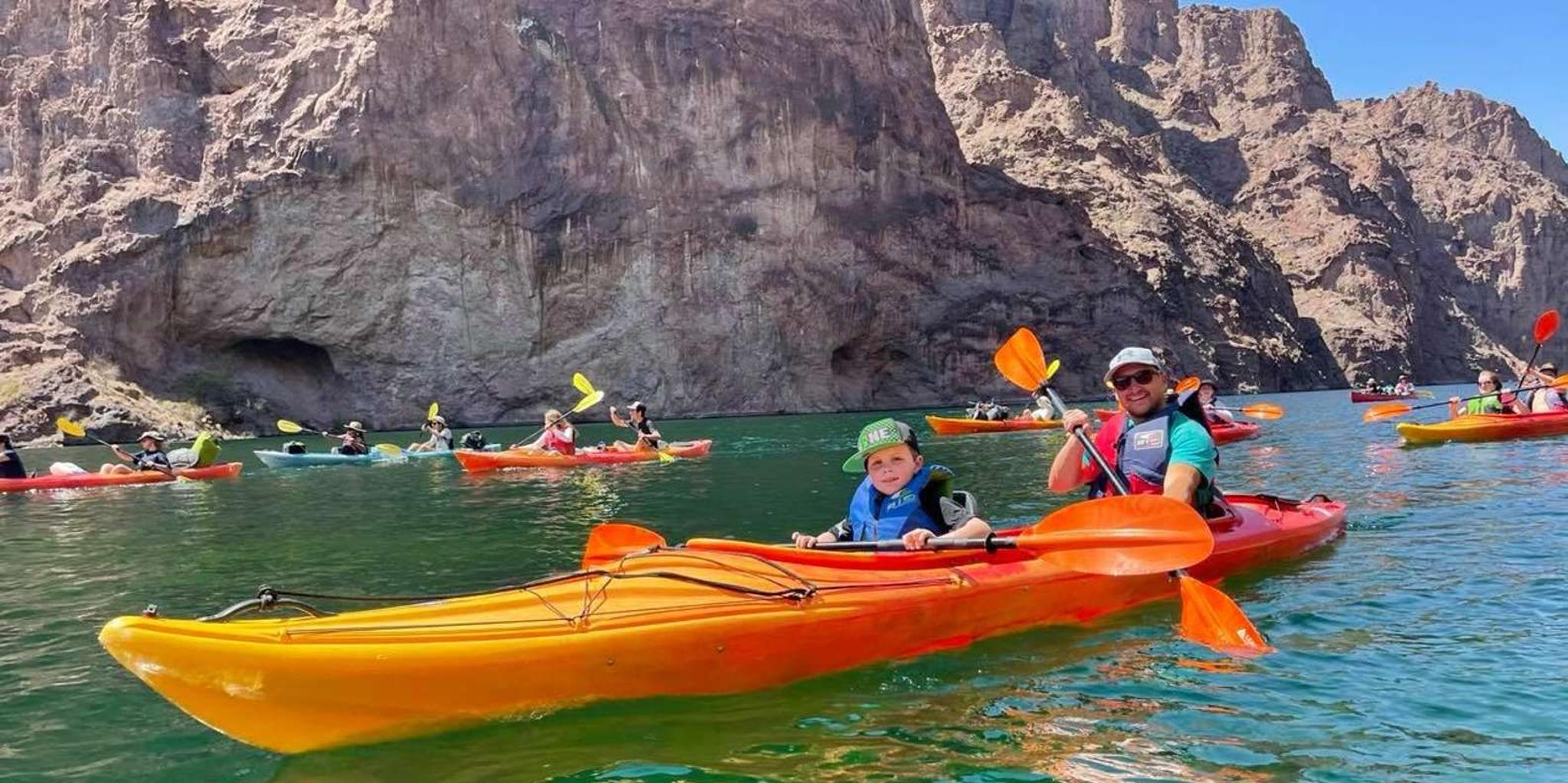 Las Vegas Kayak Rental to Emerald Cave 5.5 hr