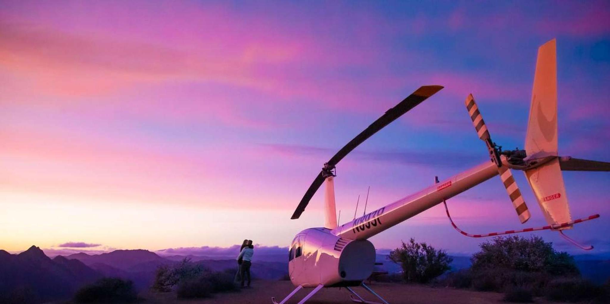 Los Angeles Helicopter Tour with Mountaintop Landing