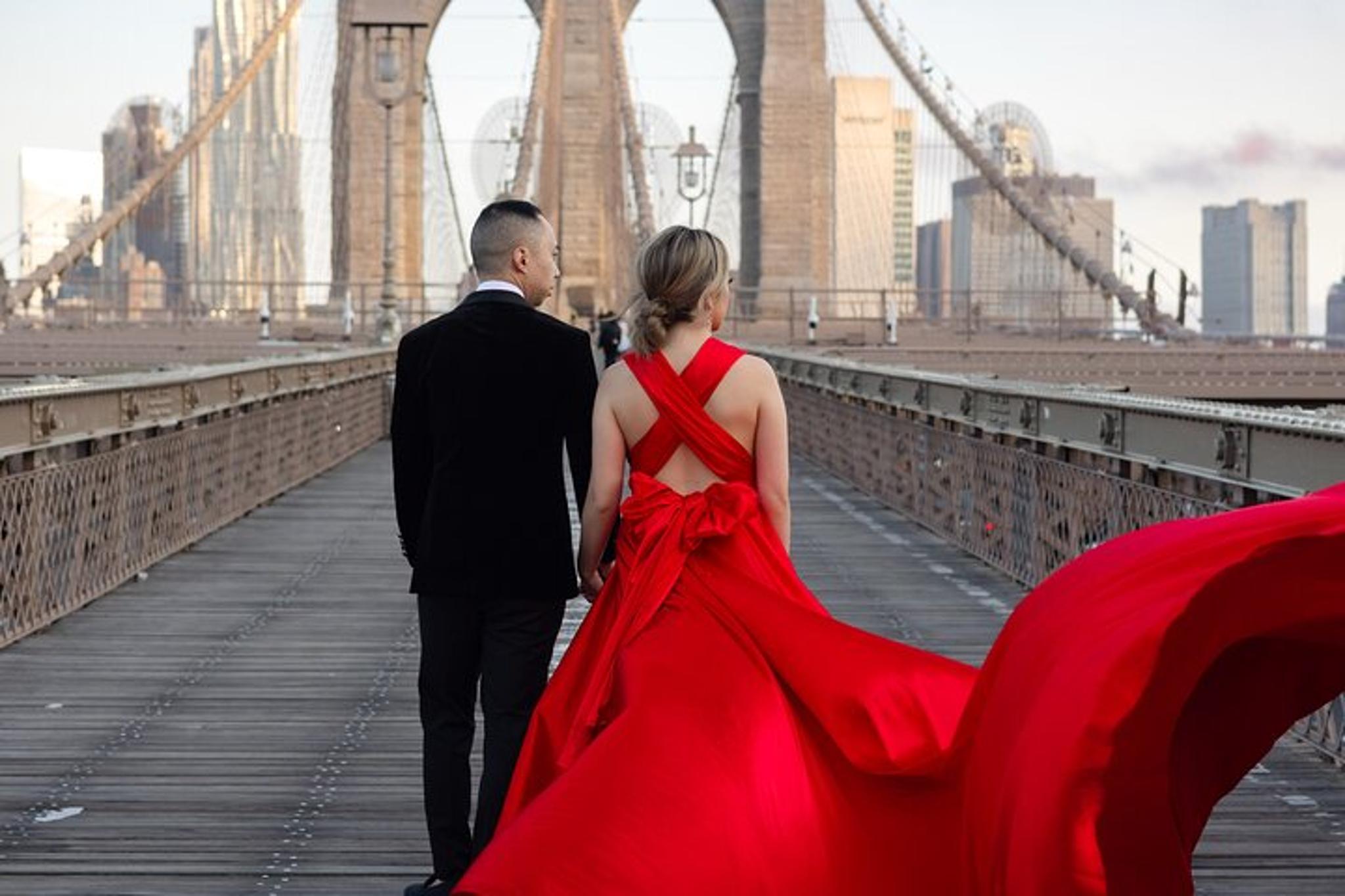 New York Flying-Dress Photoshoot - Image 5