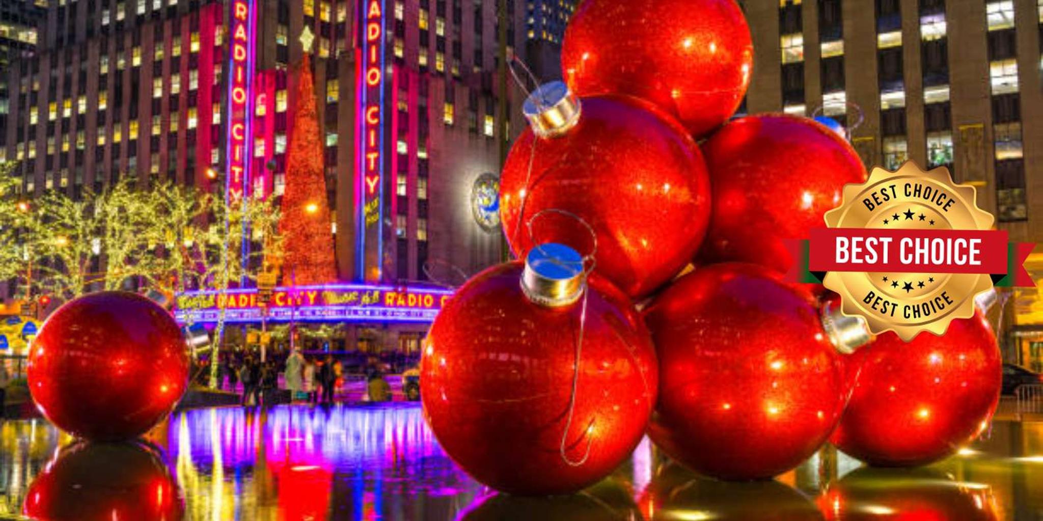 New York Rockefeller Center Christmas Tree Pedicab Tour - Image 2